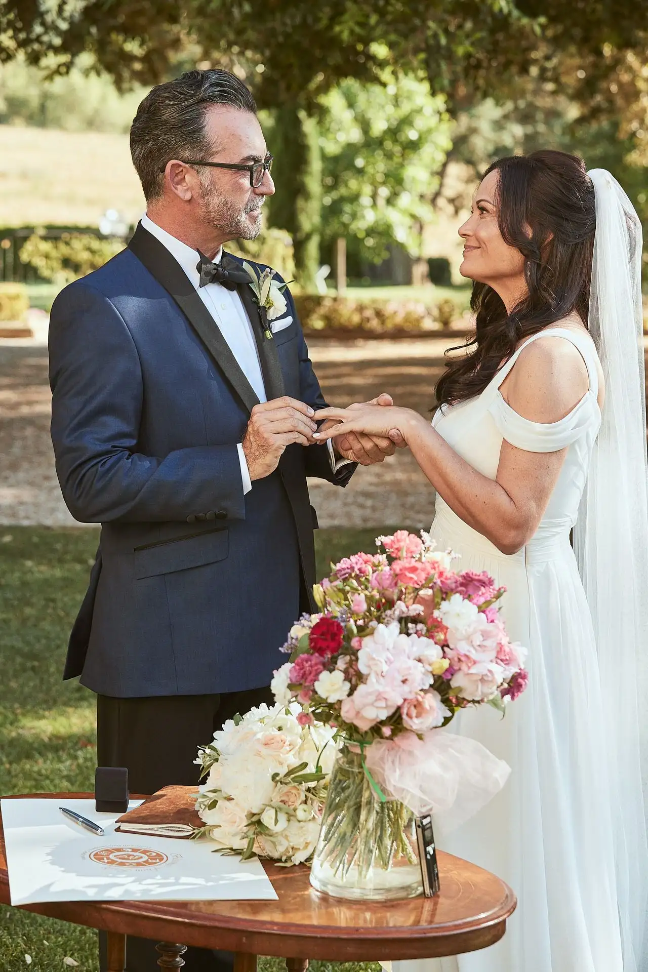 intimate villa di piazzano wedding