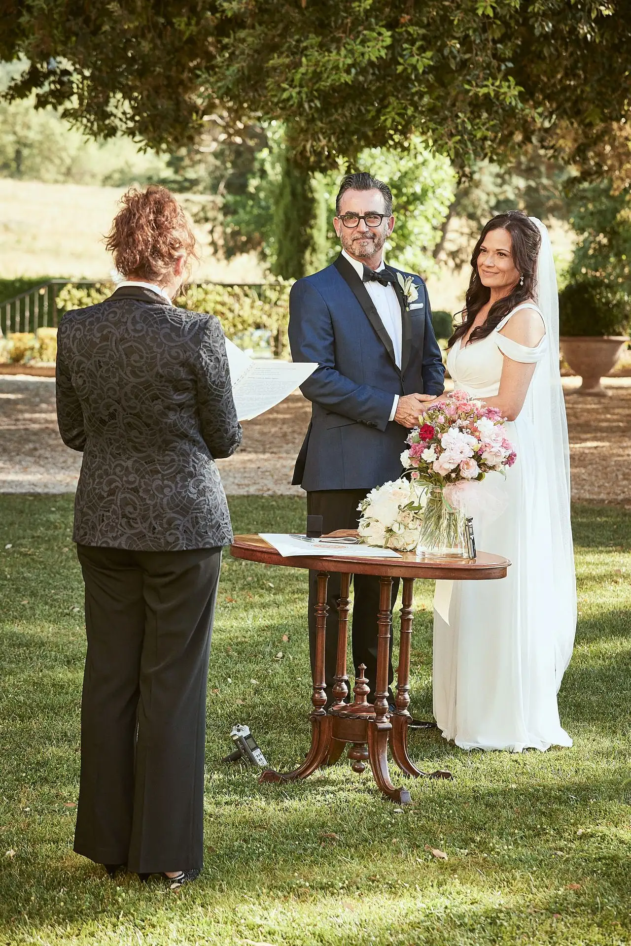 intimate villa di piazzano wedding