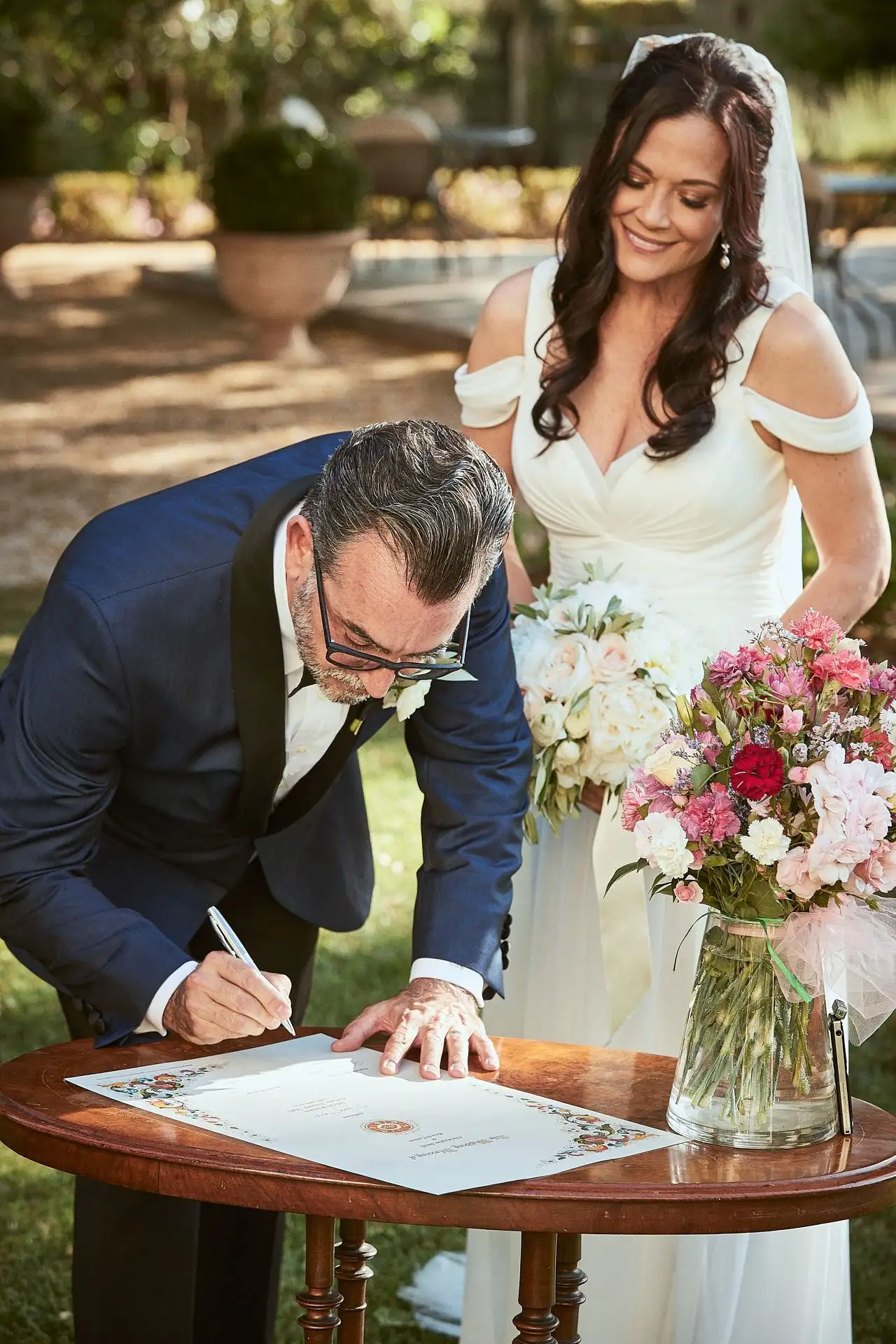 intimate villa di piazzano wedding
