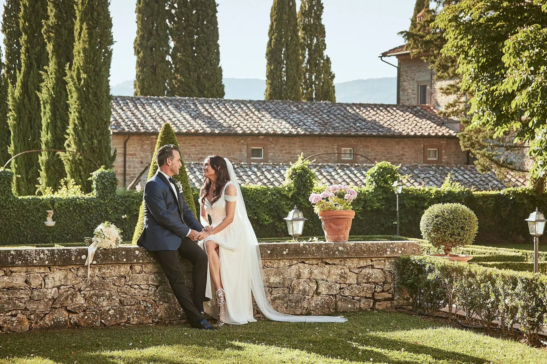intimate villa di piazzano wedding