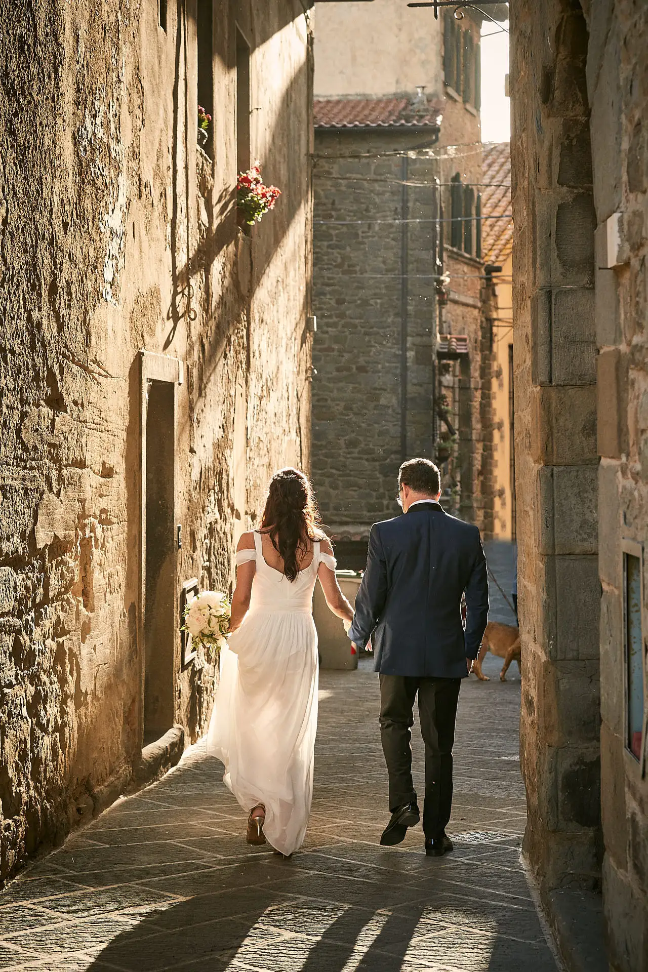 intimate villa di piazzano wedding