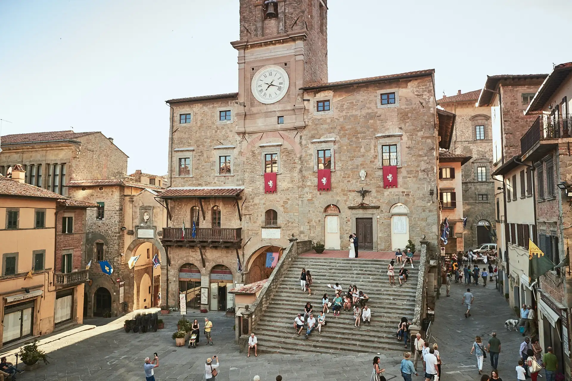 intimate villa di piazzano wedding
