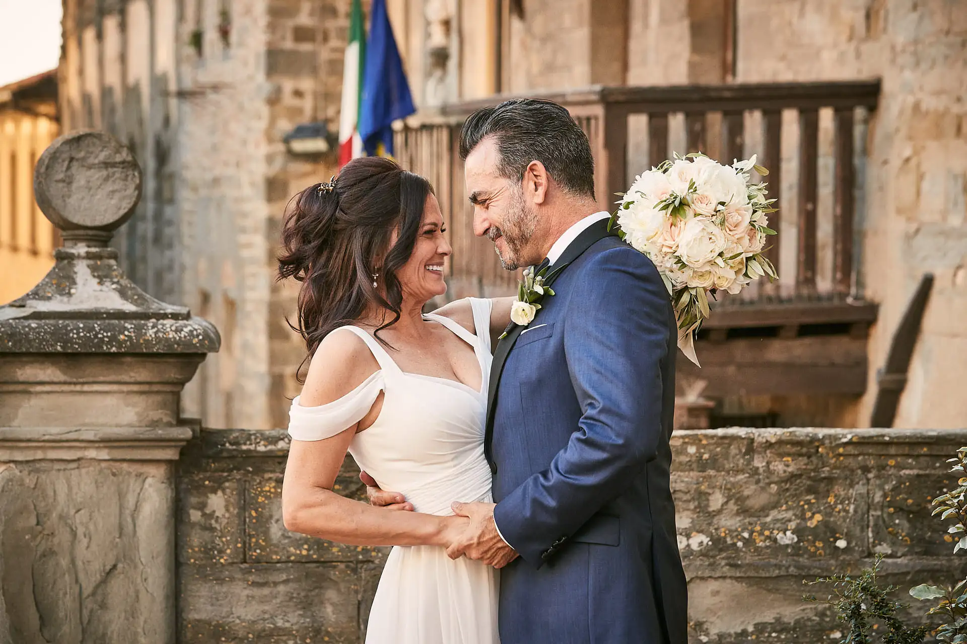 intimate villa di piazzano wedding