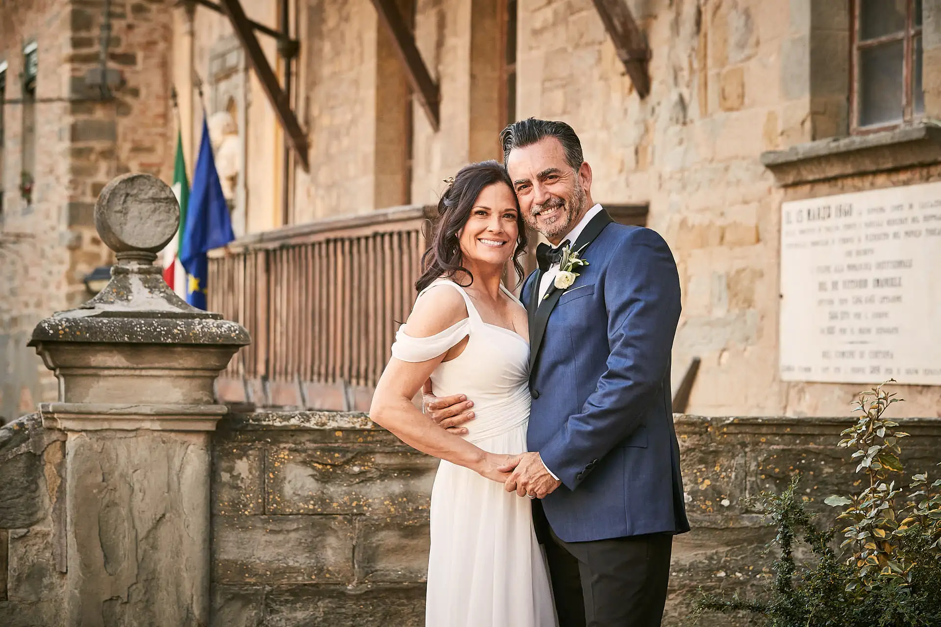 intimate villa di piazzano wedding