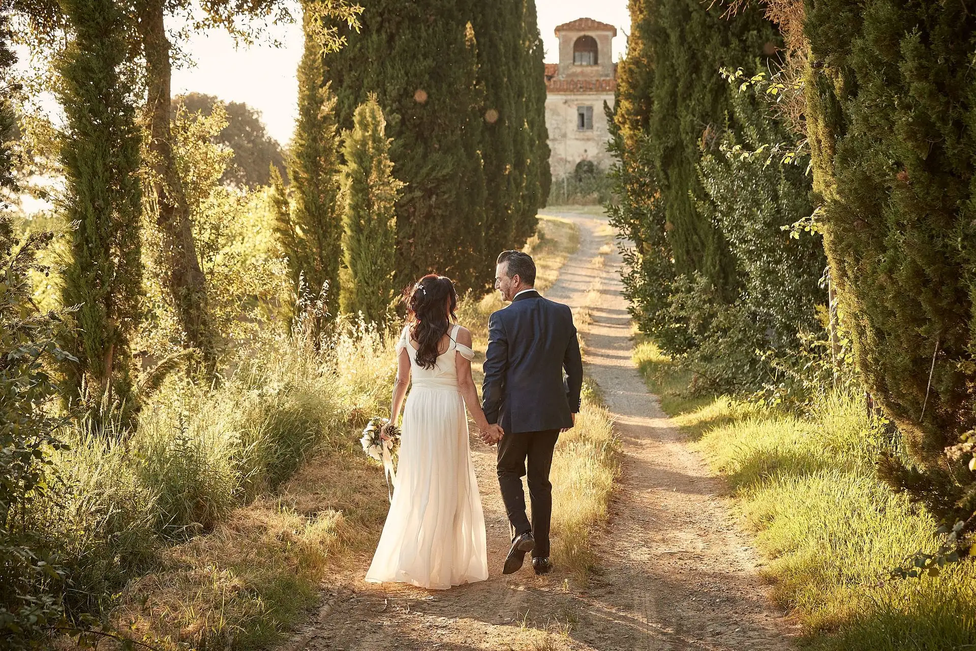 intimate villa di piazzano wedding
