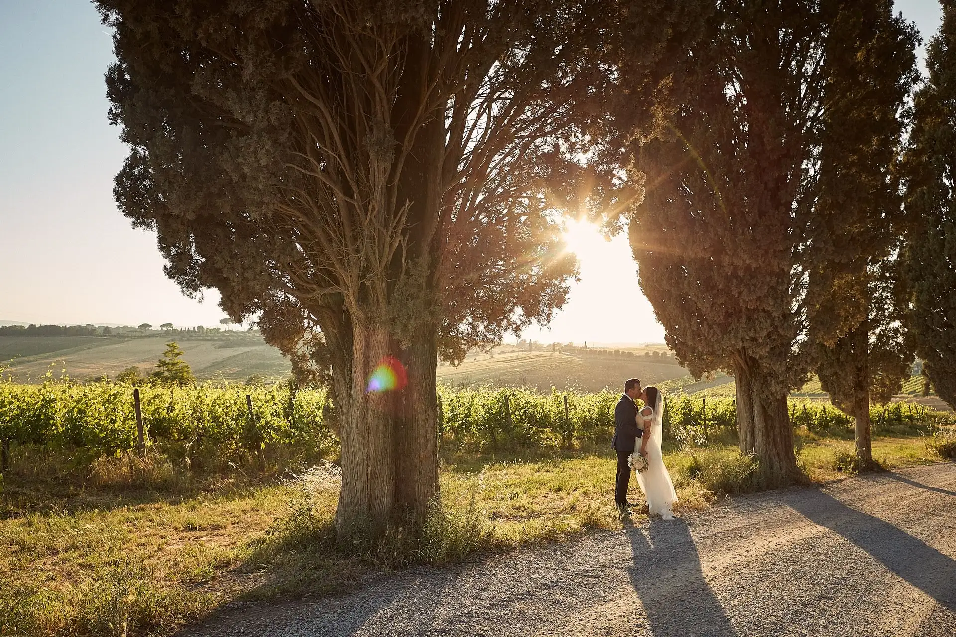 intimate villa di piazzano wedding