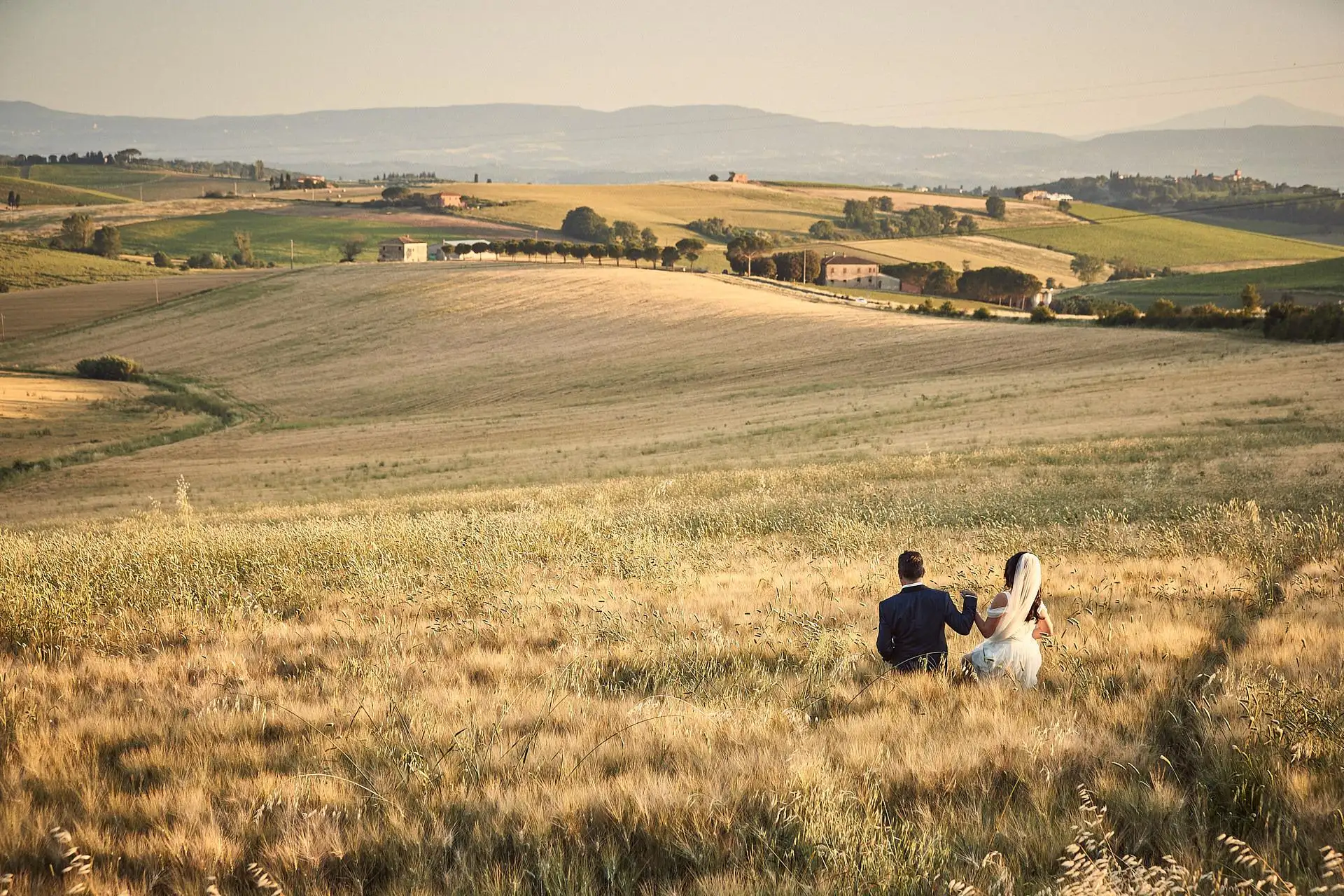 intimate villa di piazzano wedding