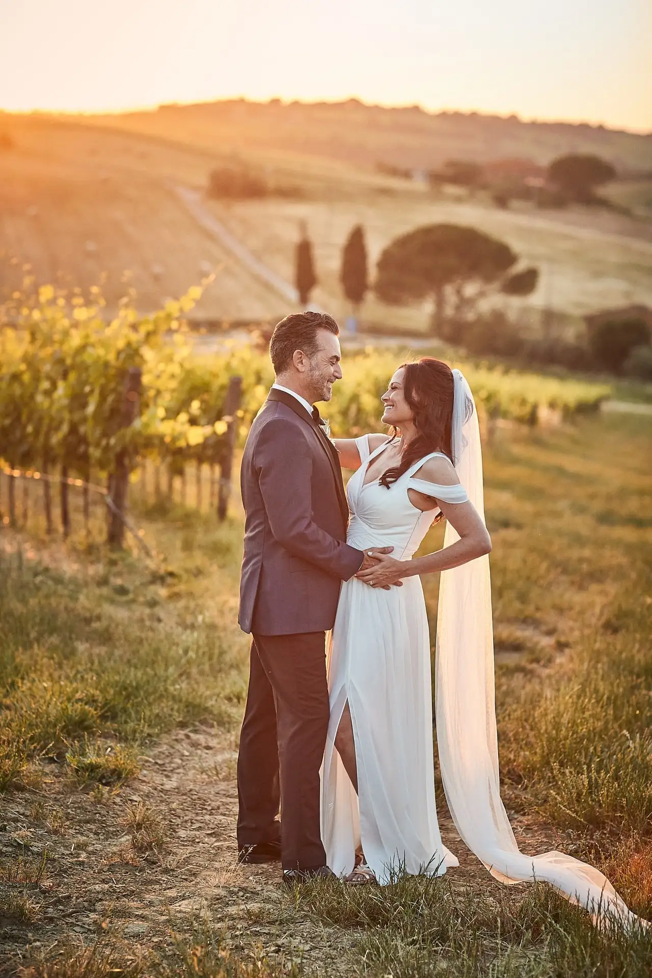 intimate villa di piazzano wedding