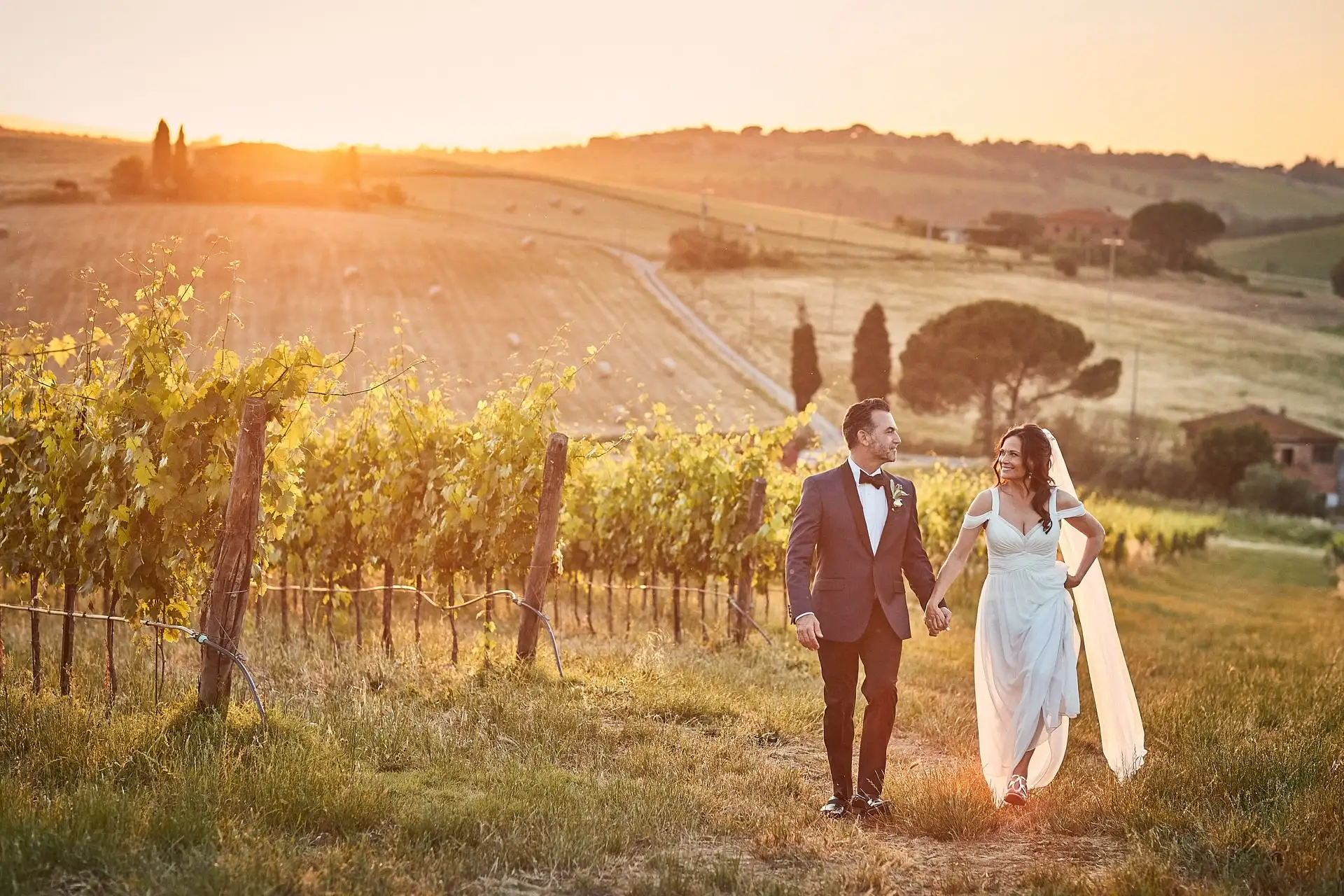 intimate villa di piazzano wedding
