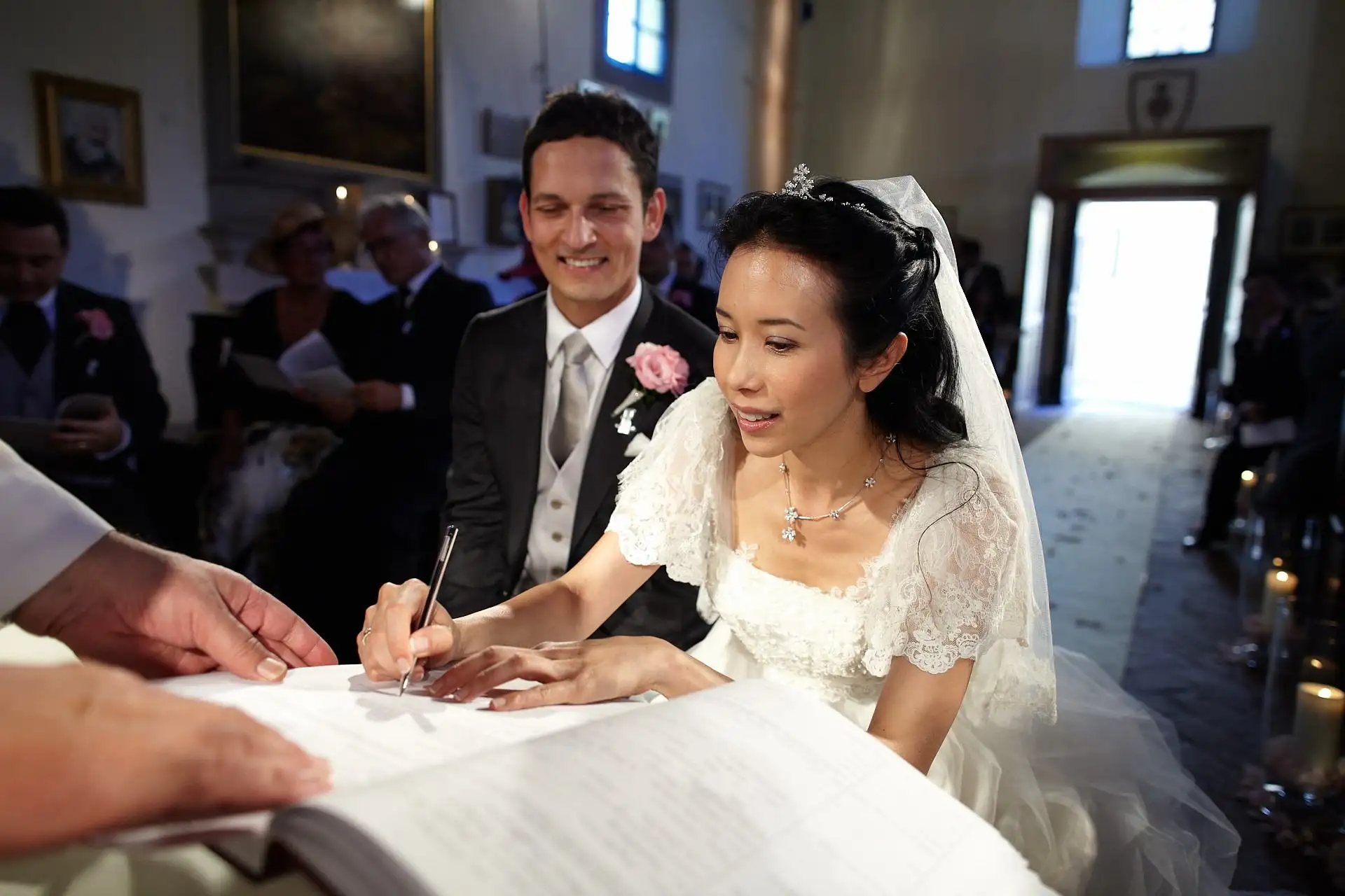 karen mok official wedding photos