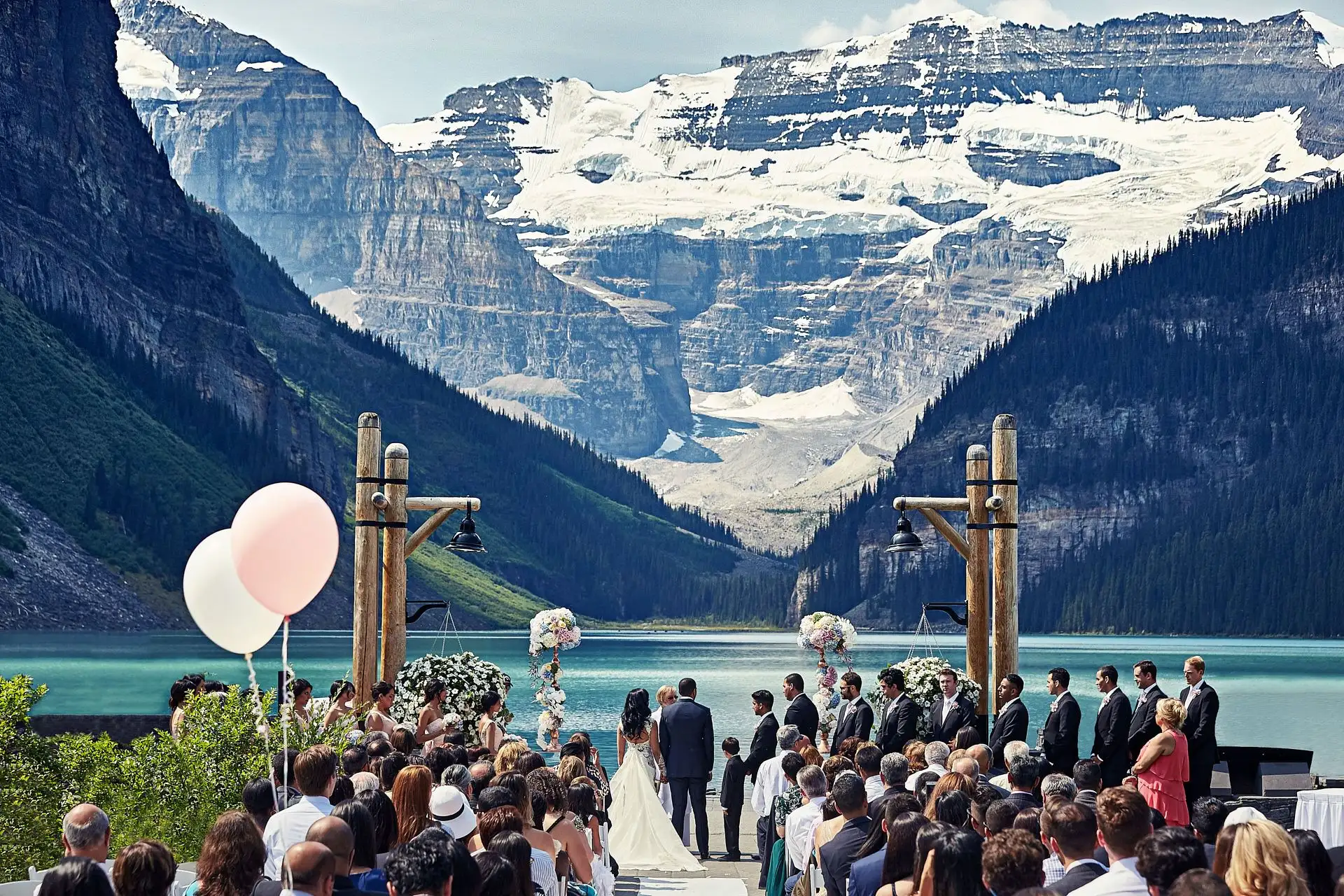 lake louise wedding fairmont chateau