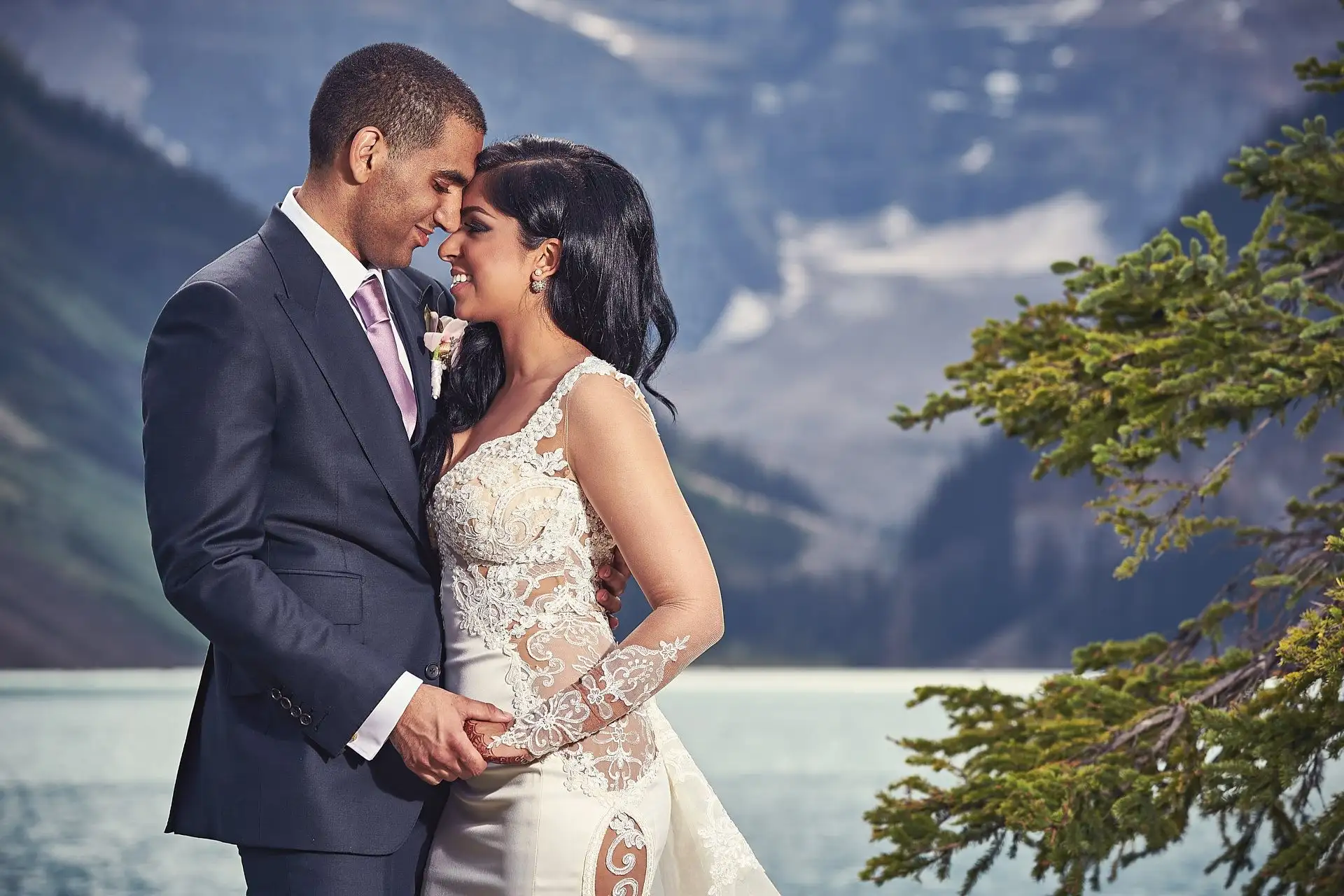 lake louise wedding fairmont chateau
