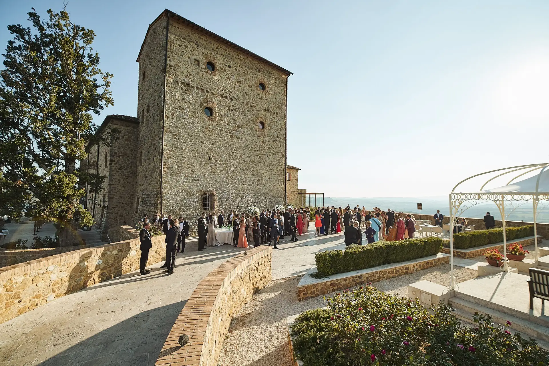 luxury castle wedding italy