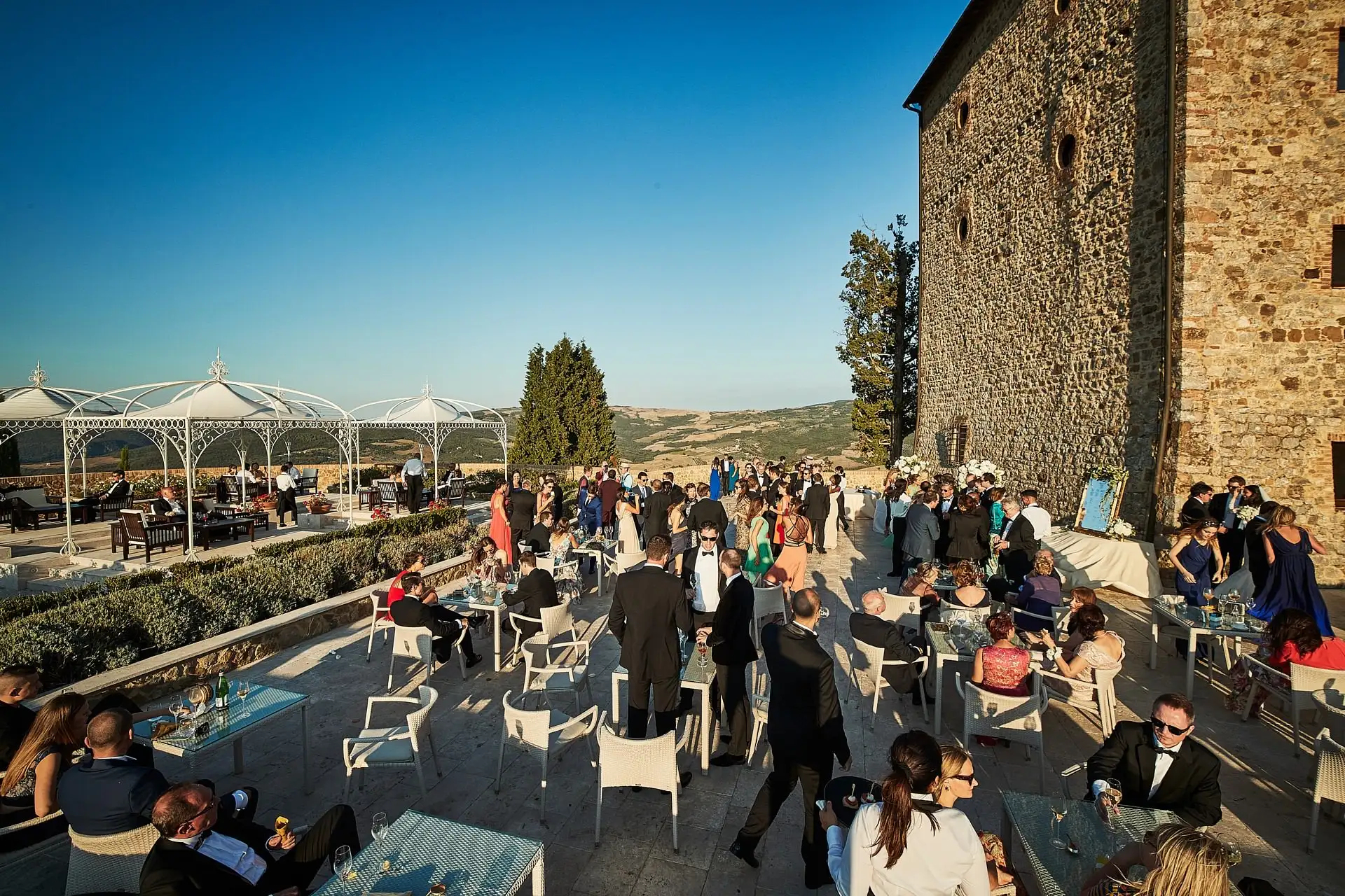 luxury castle wedding italy