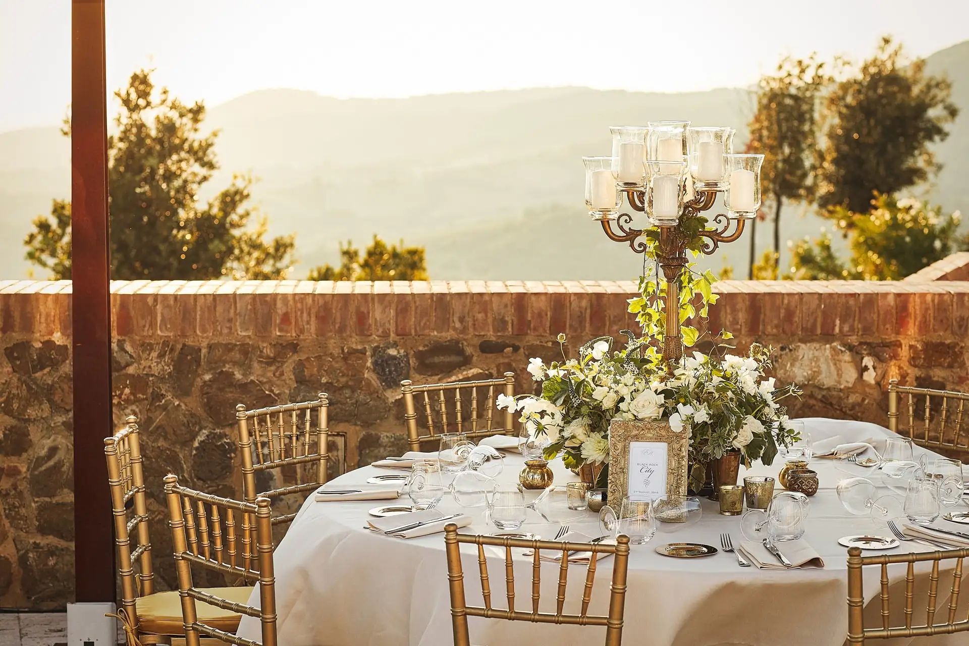 luxury castle wedding italy