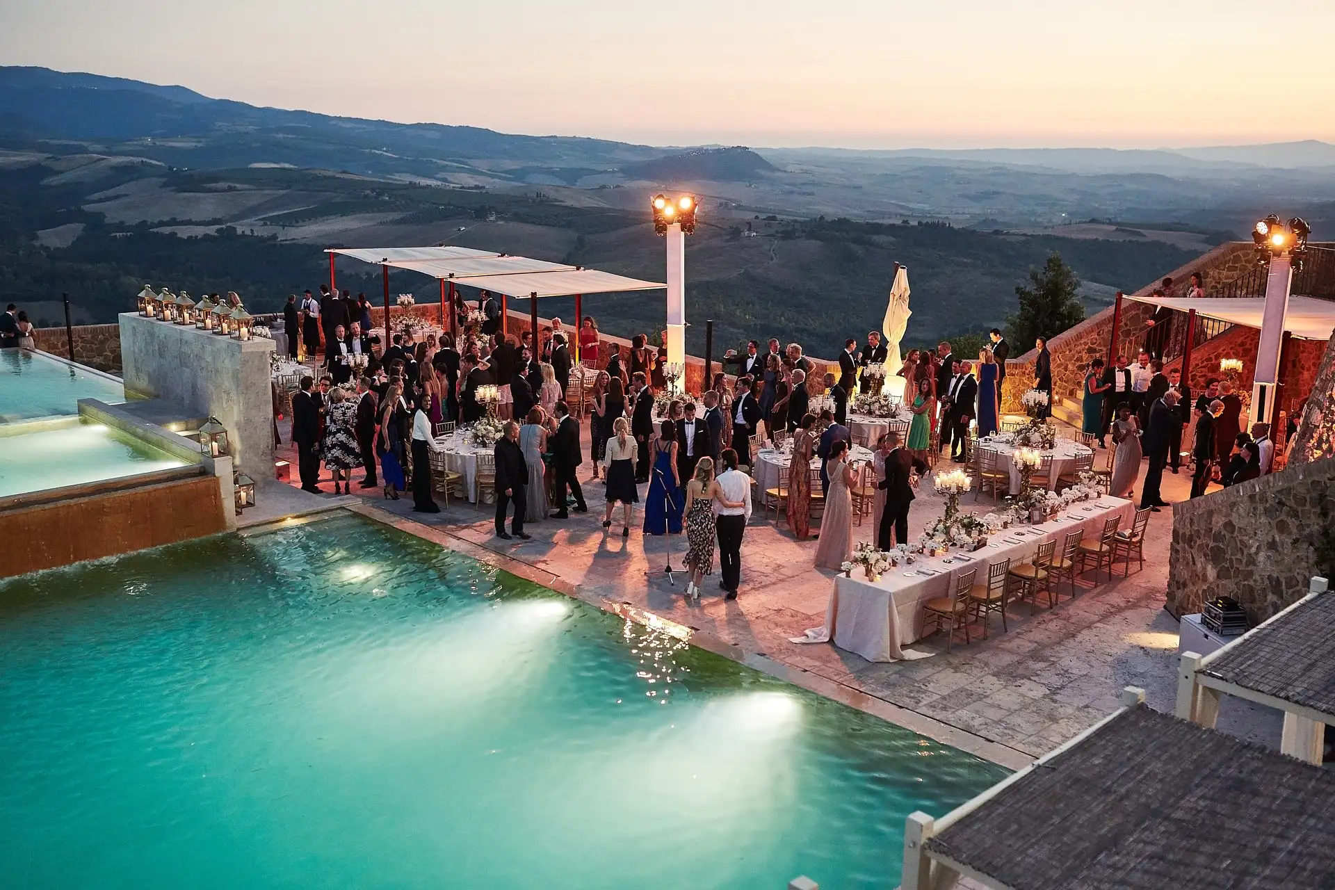 luxury castle wedding italy