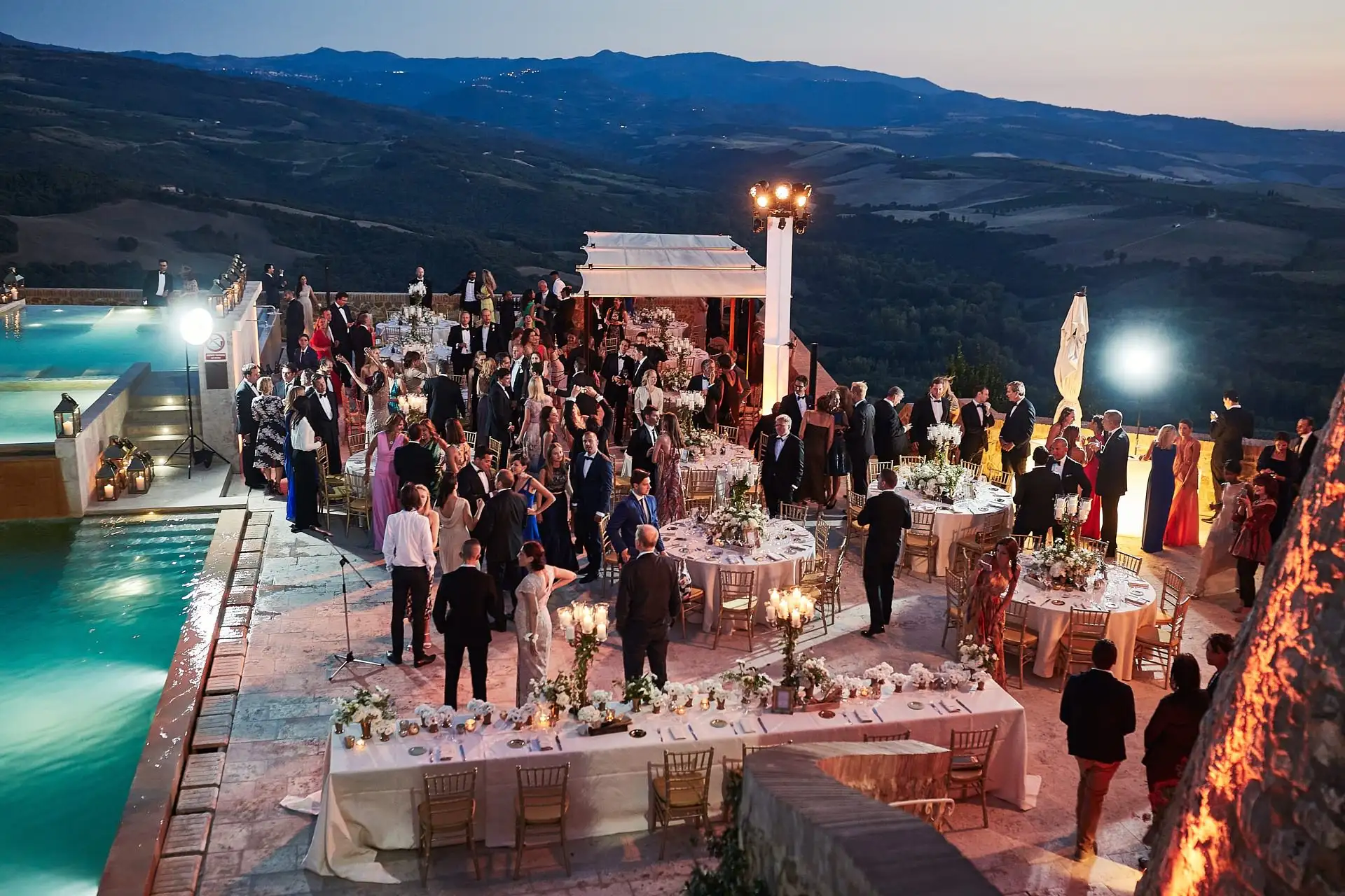 luxury castle wedding italy
