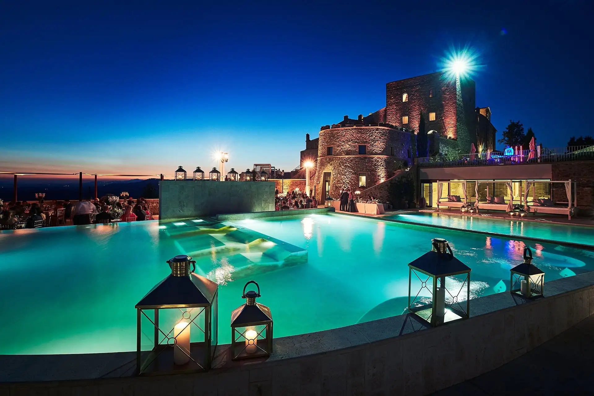 luxury castle wedding italy
