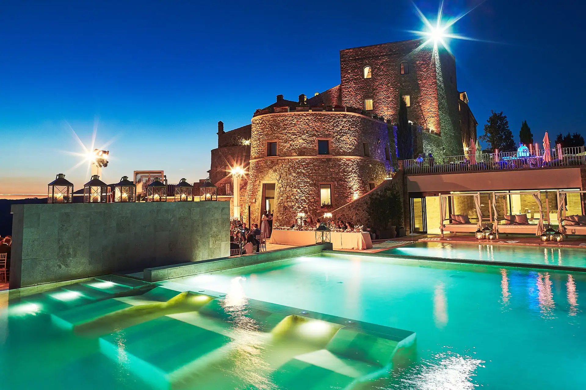 luxury castle wedding italy