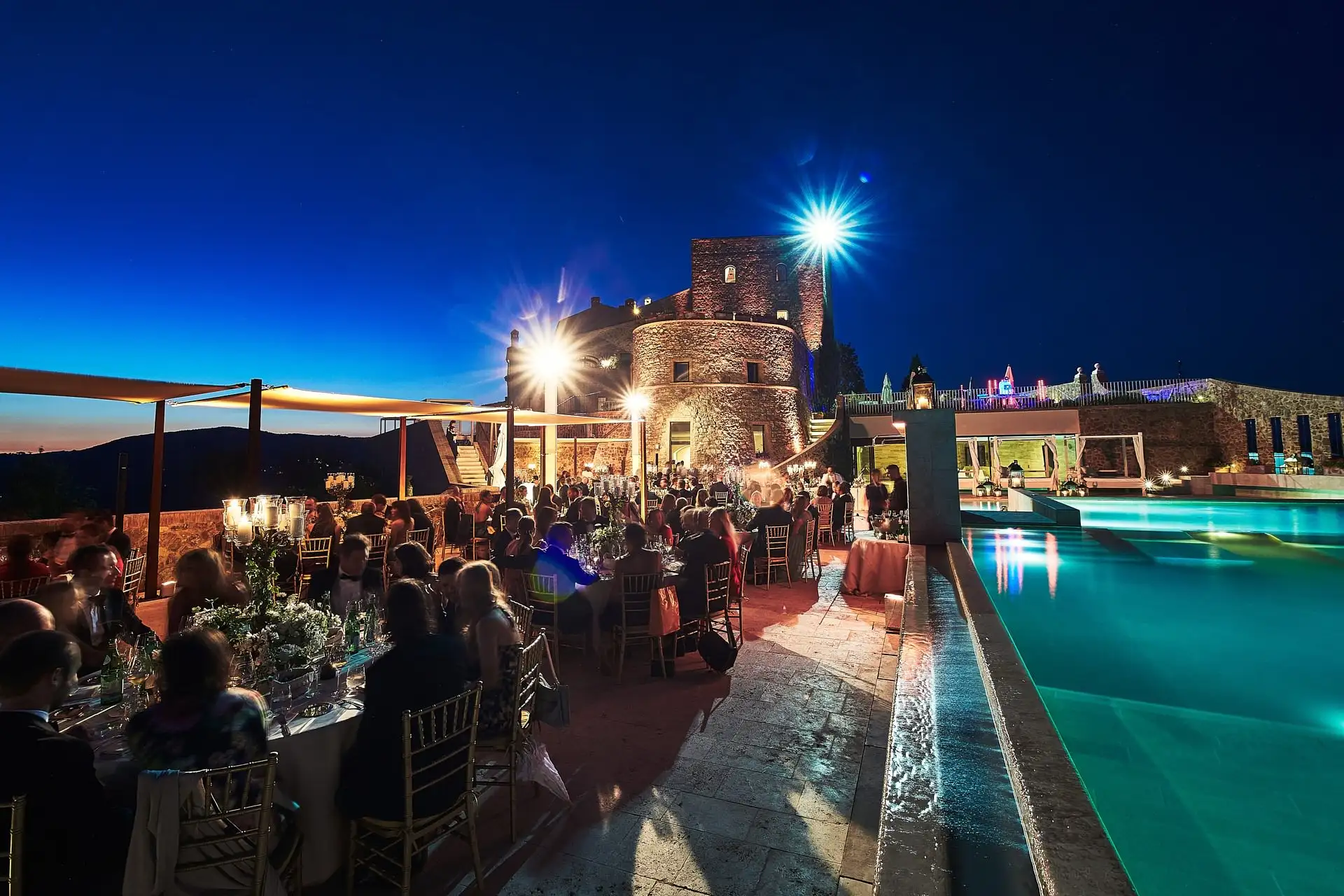 luxury castle wedding italy