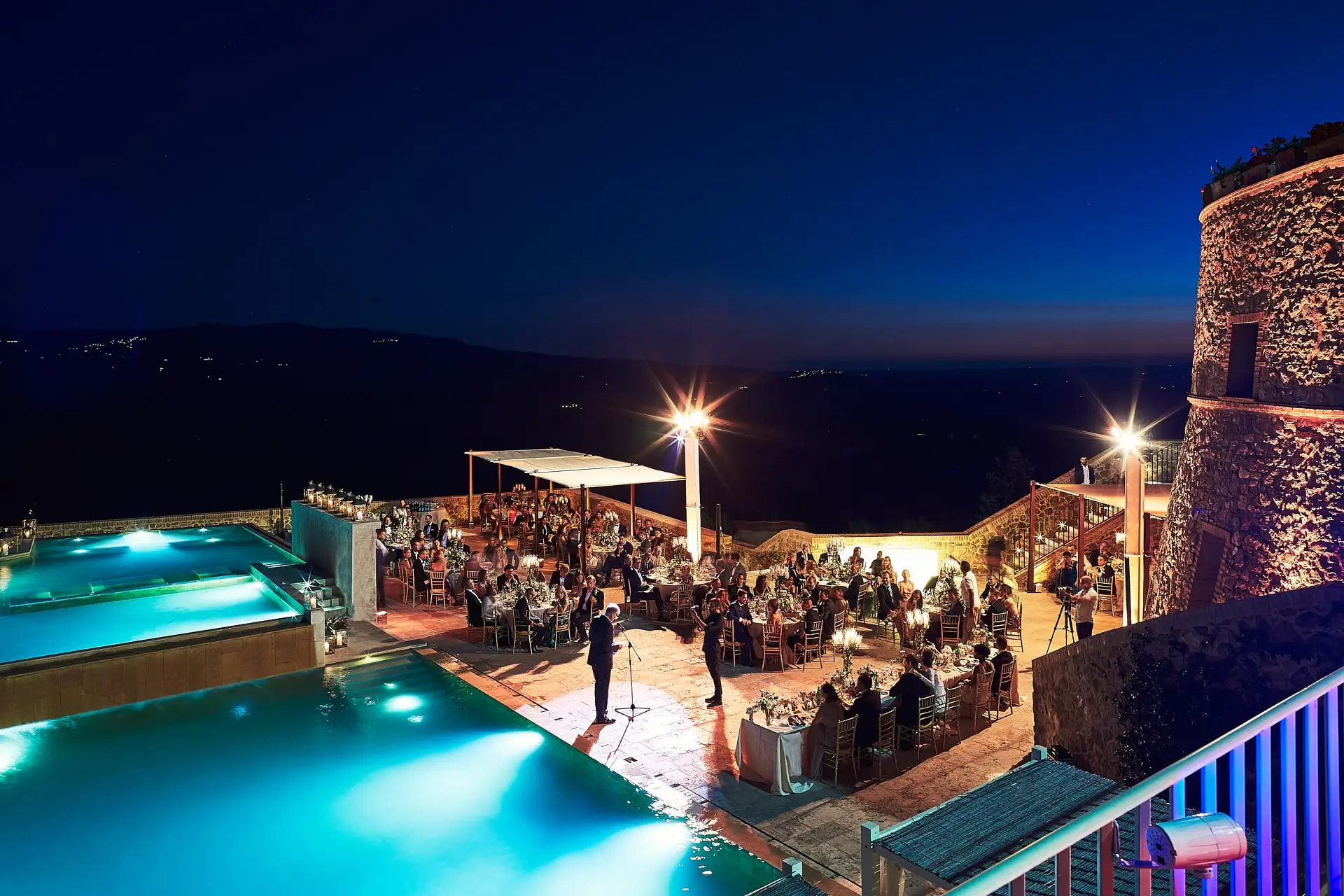 luxury castle wedding italy
