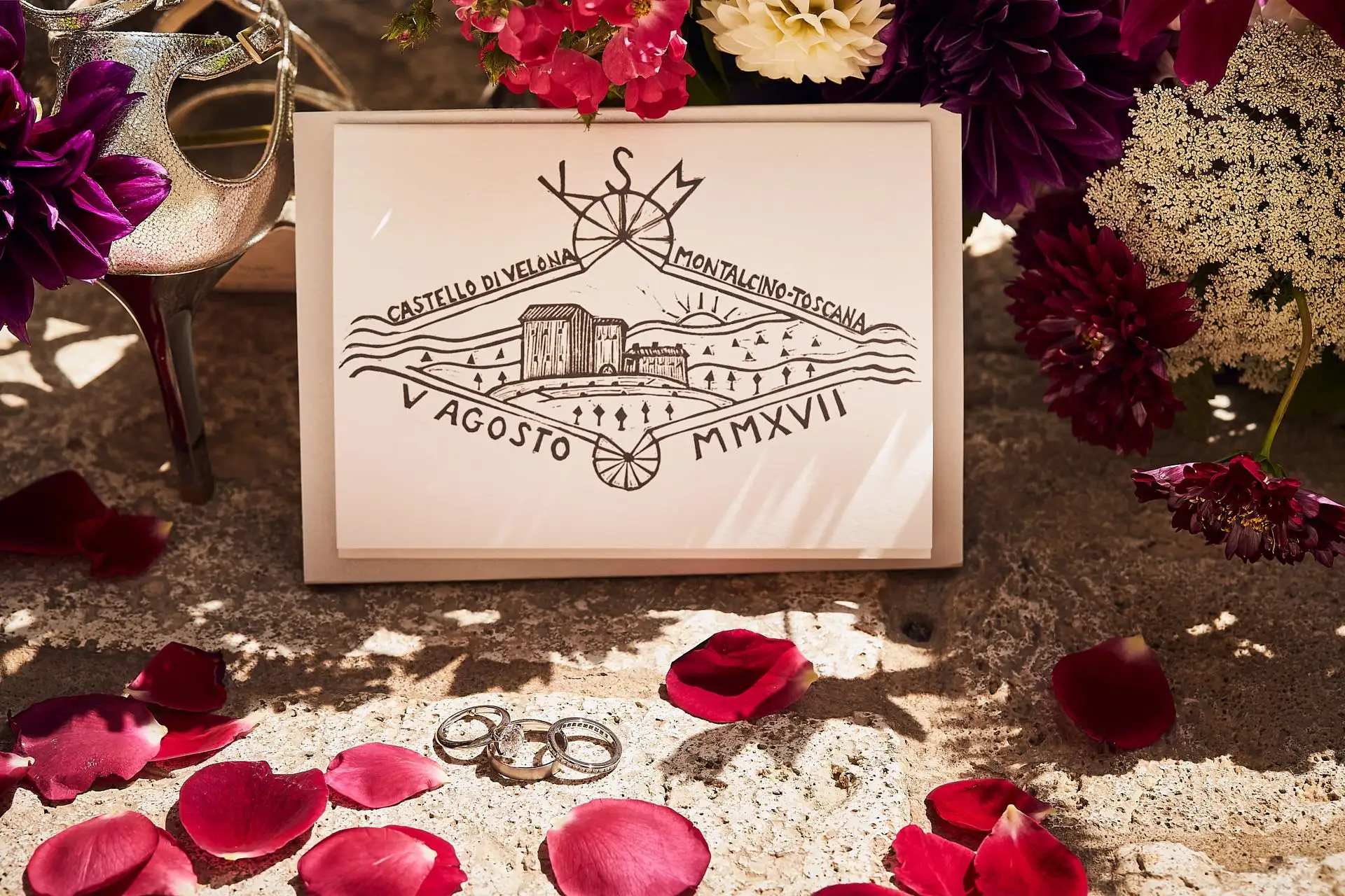montalcino castle wedding