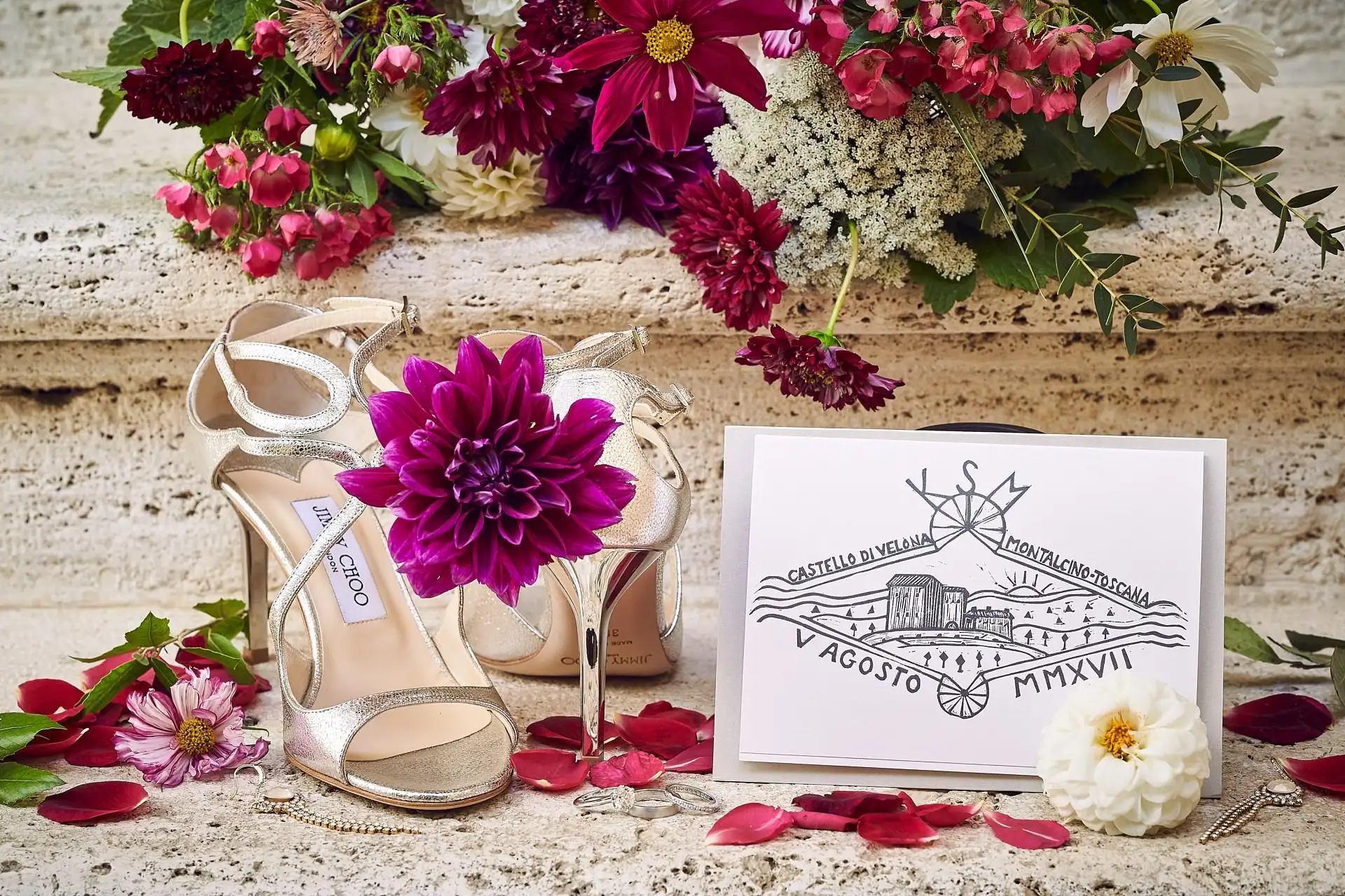 montalcino castle wedding
