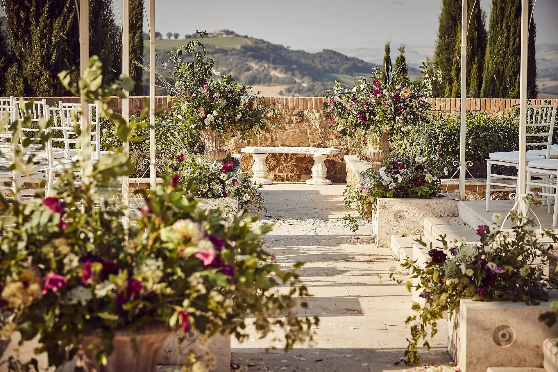 montalcino castle wedding