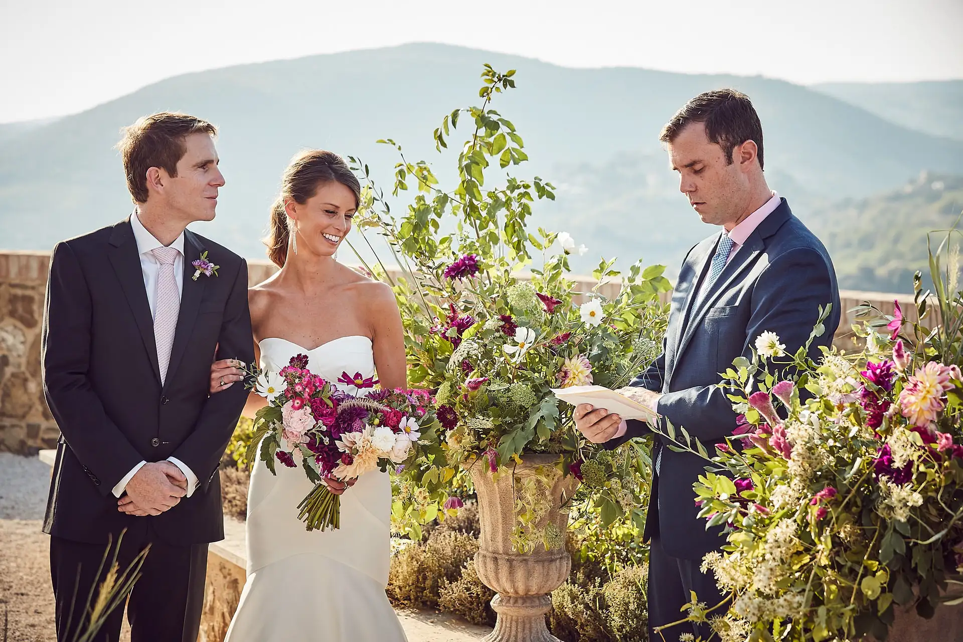 montalcino castle wedding