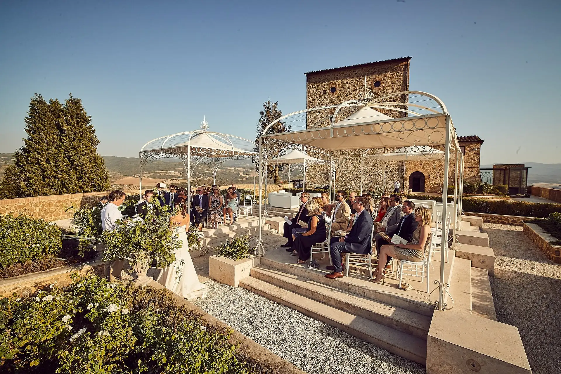 montalcino castle wedding