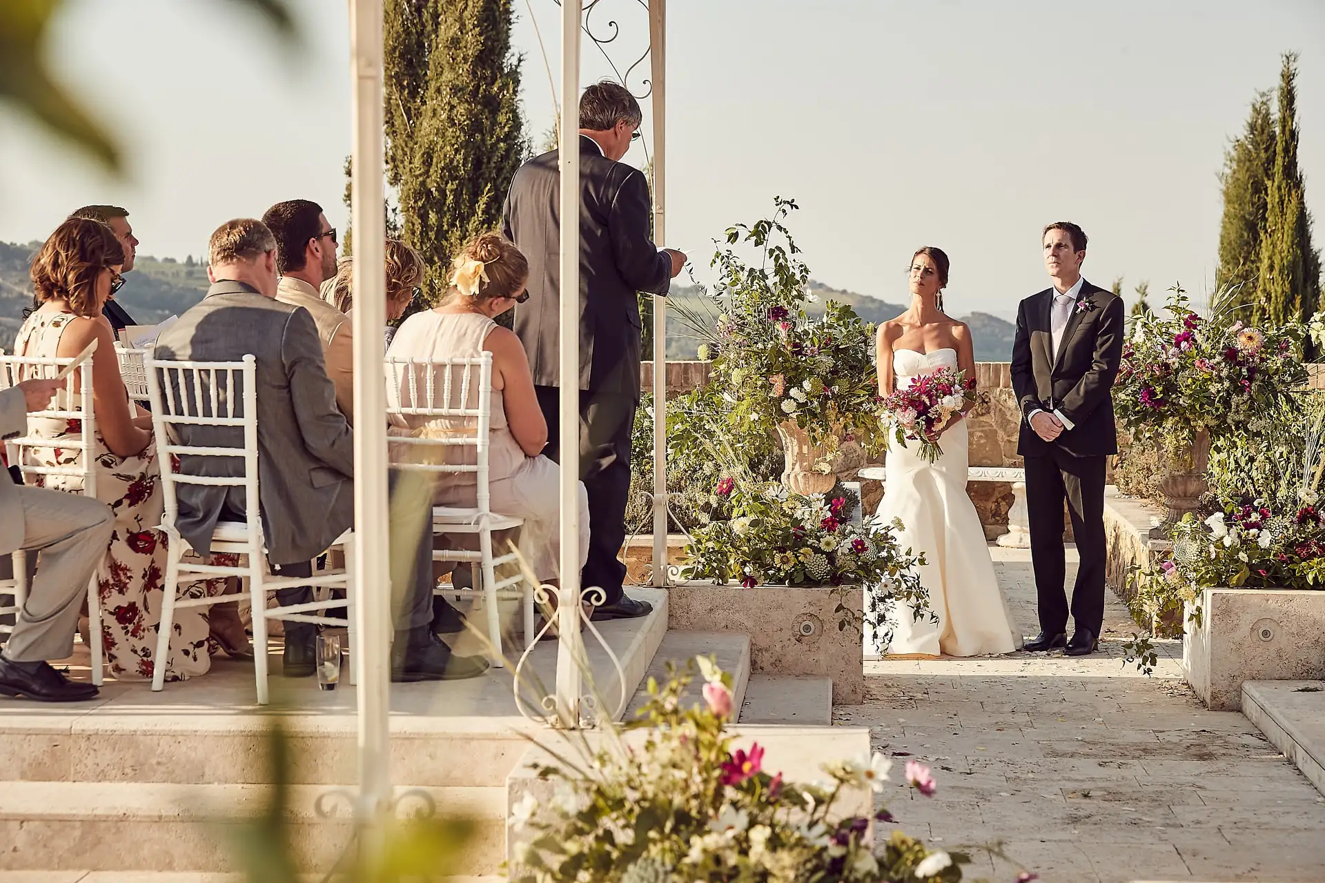 montalcino castle wedding