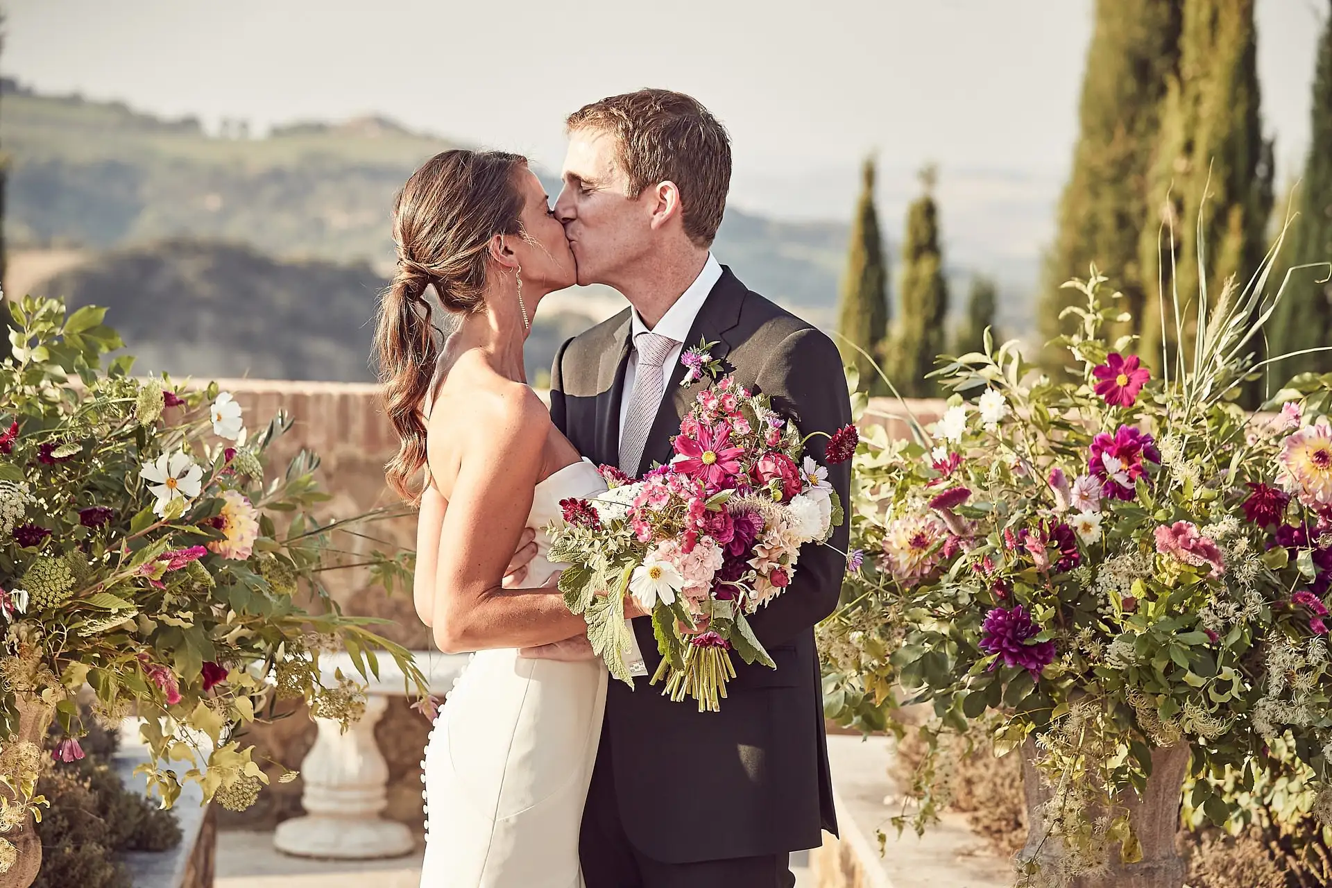 montalcino castle wedding