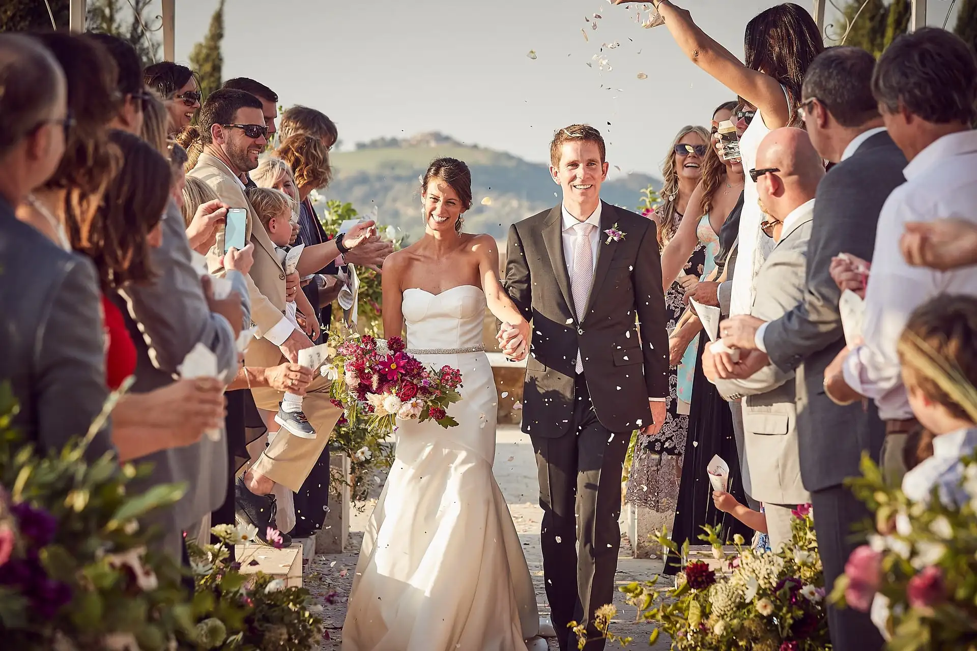 montalcino castle wedding