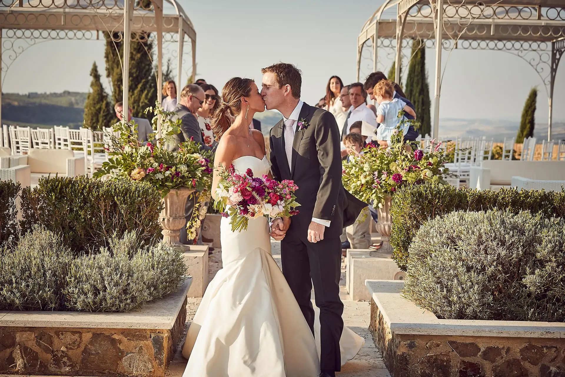 montalcino castle wedding