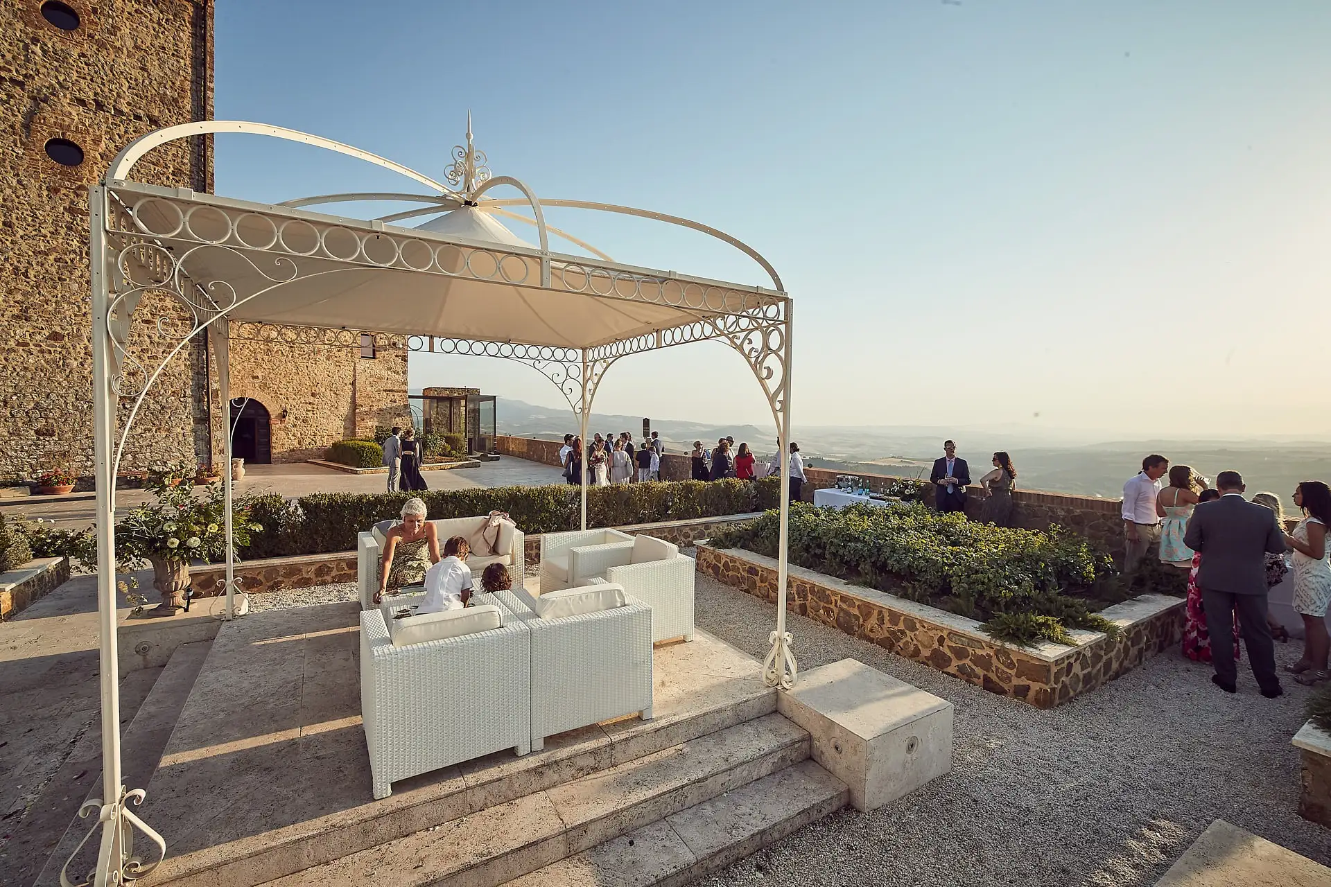 montalcino castle wedding