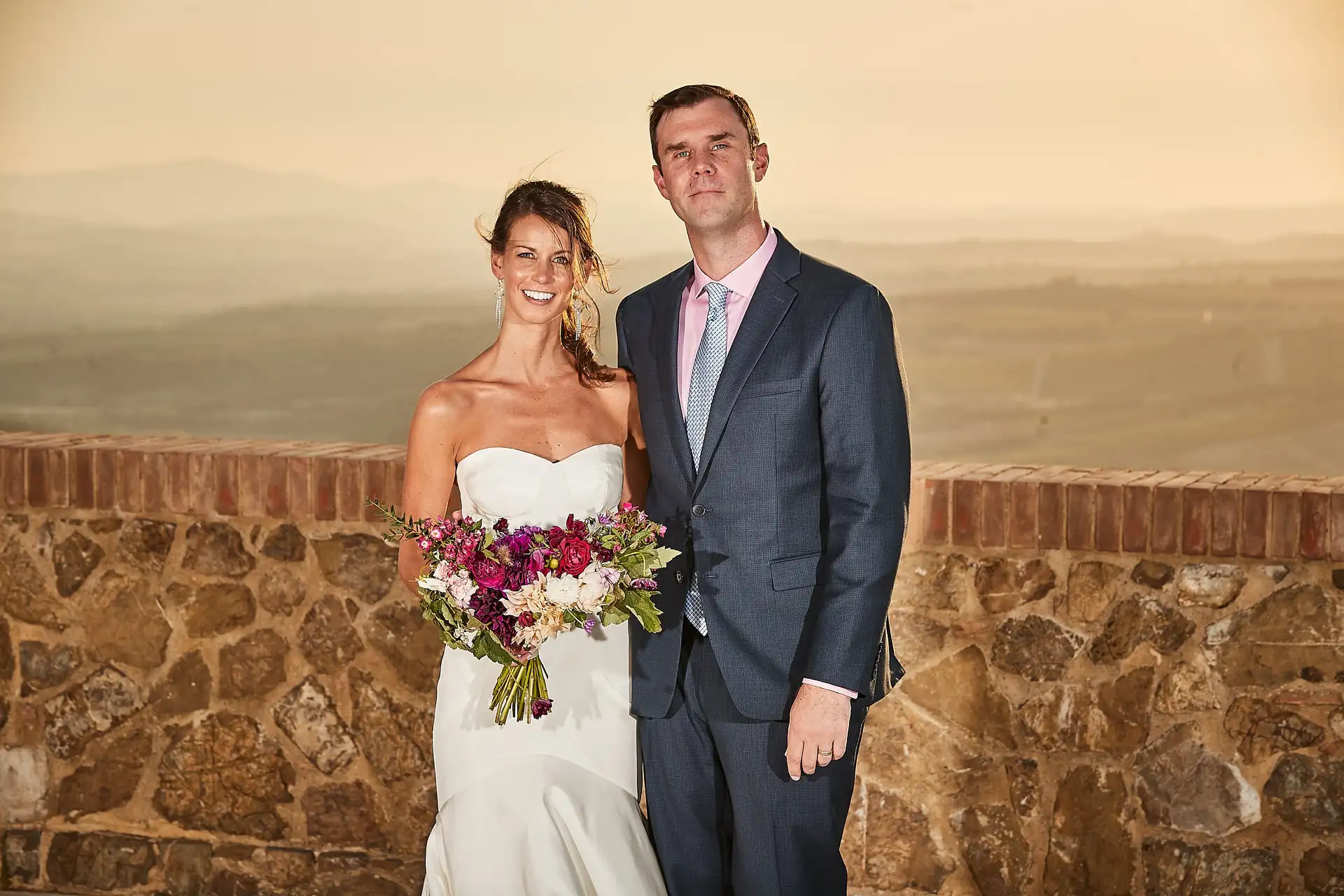 montalcino castle wedding