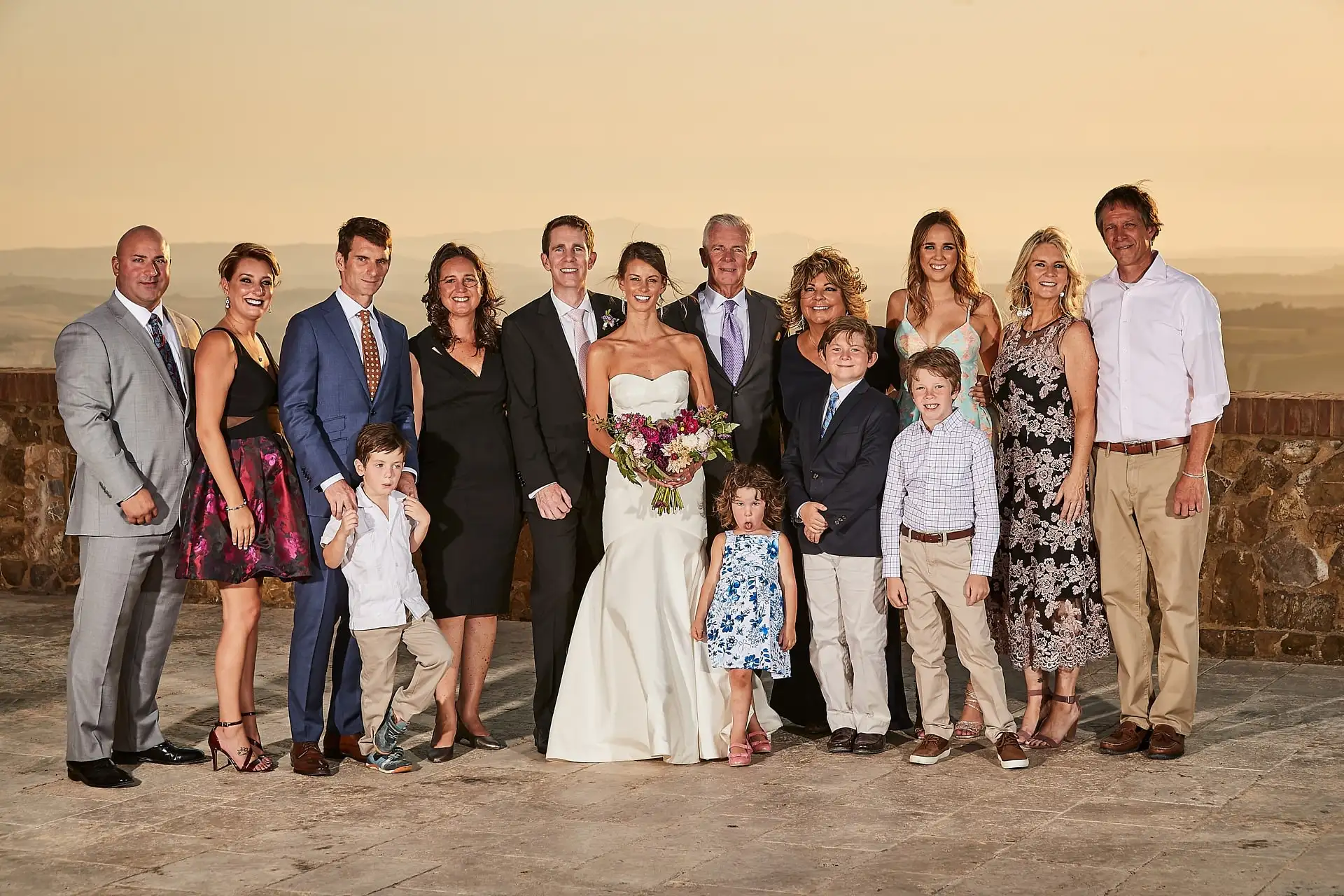 montalcino castle wedding