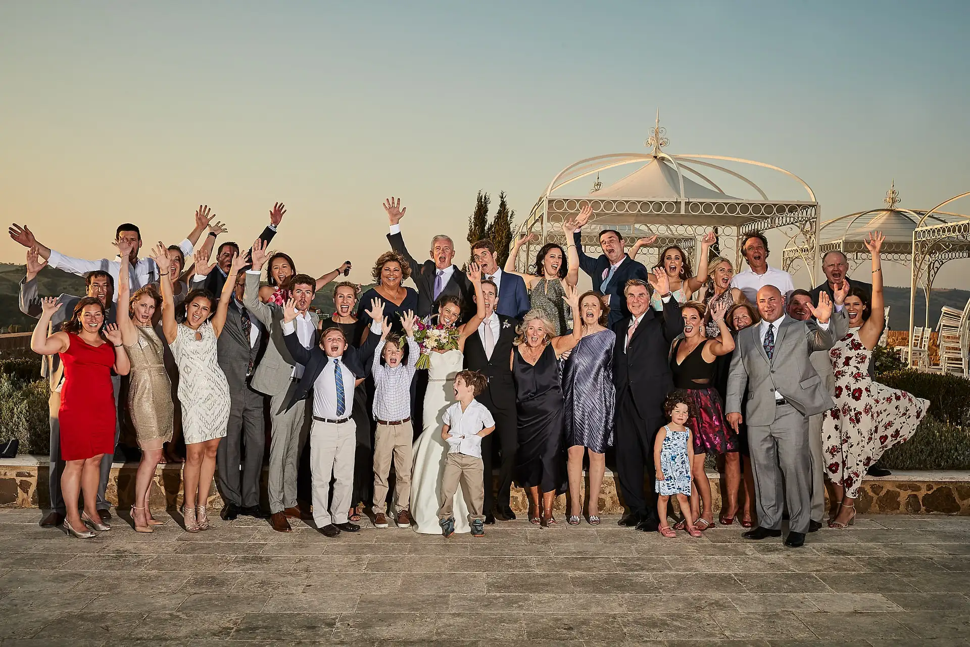 montalcino castle wedding