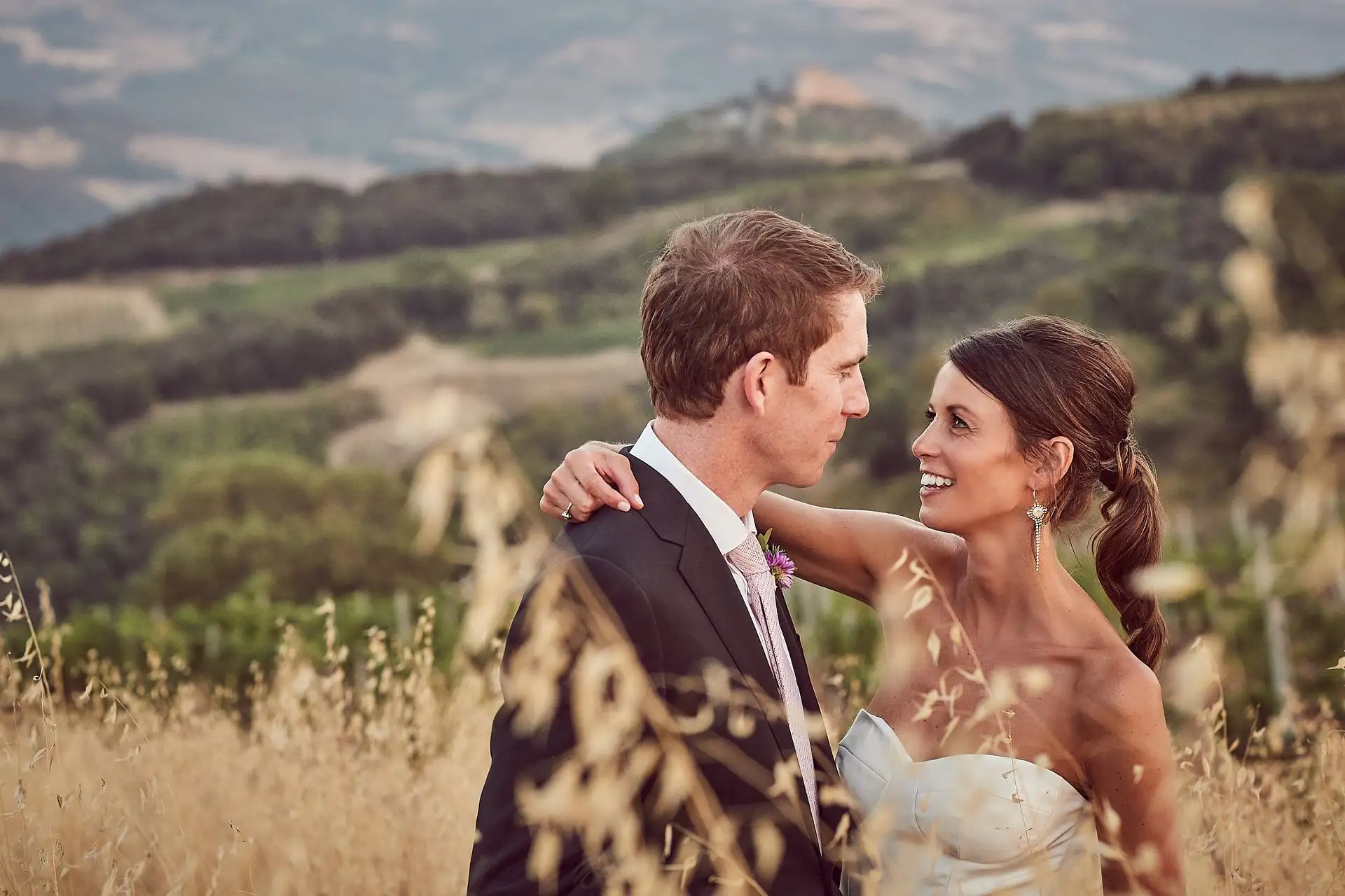 montalcino castle wedding