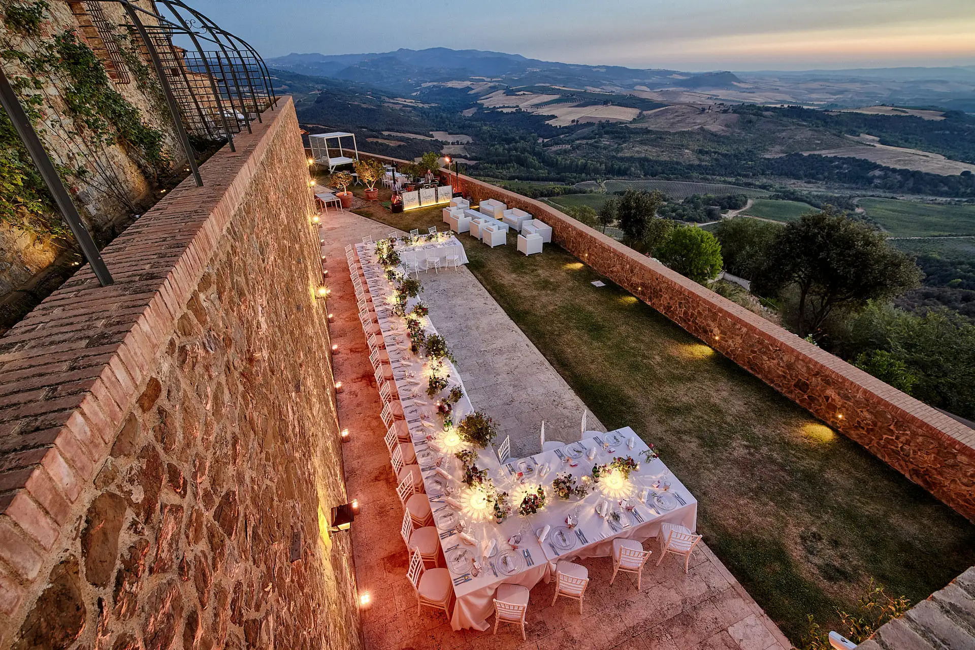 montalcino castle wedding