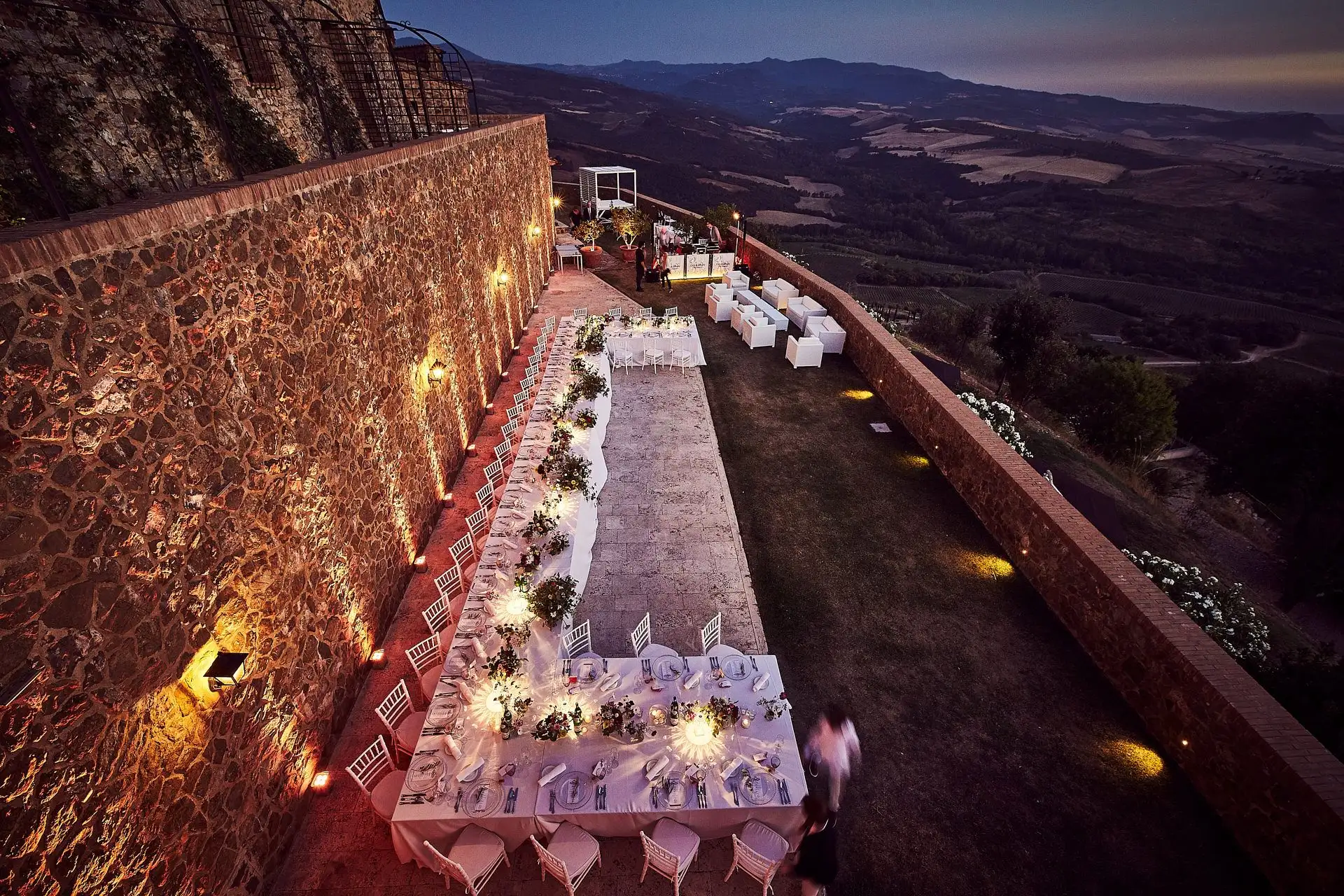 montalcino castle wedding