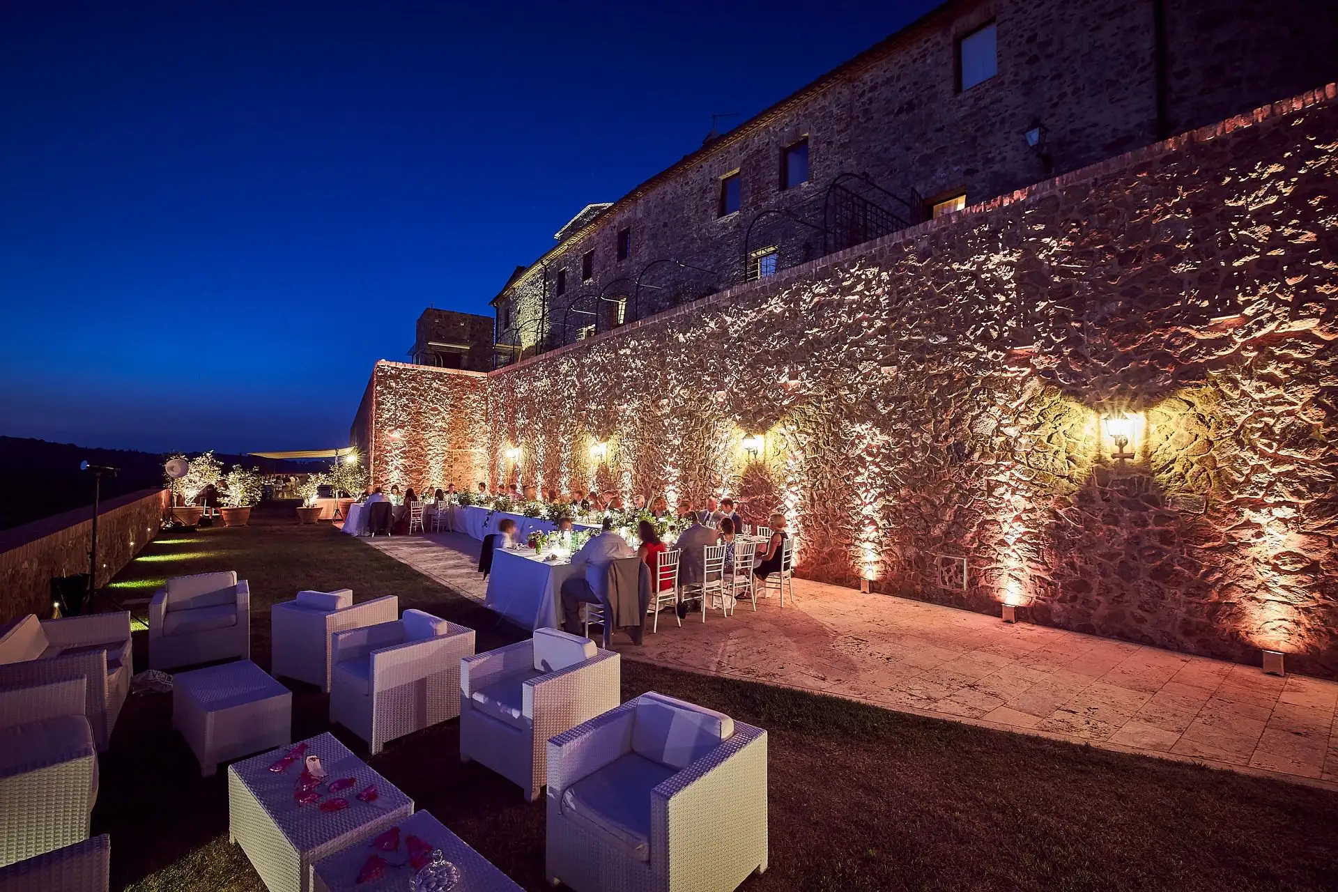 montalcino castle wedding