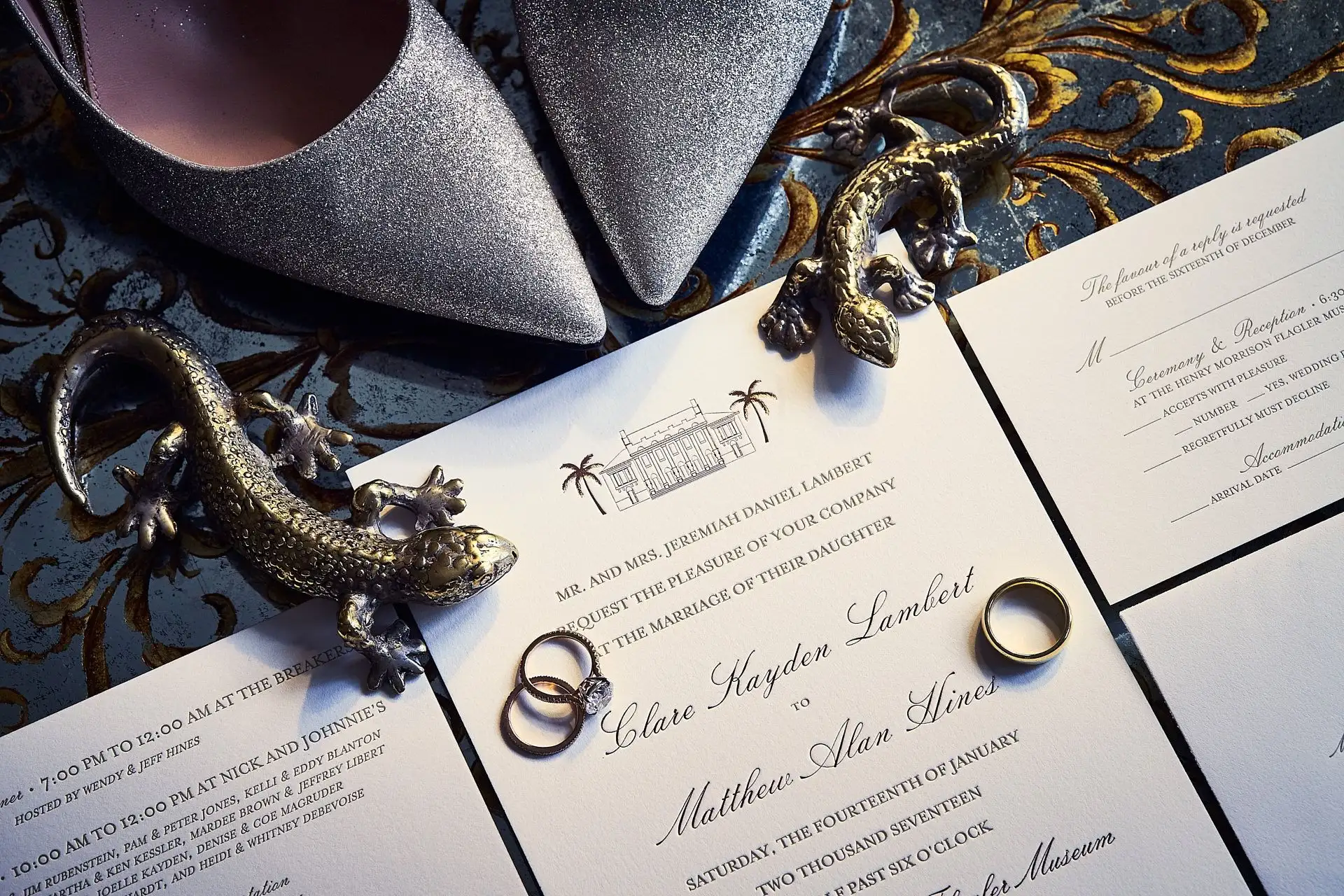 palm beach wedding flagler museum florida