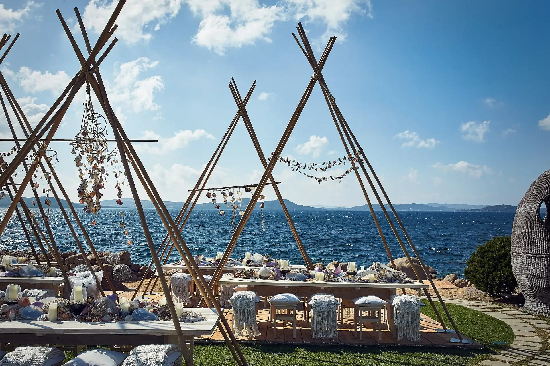 perfect sardinia beach party