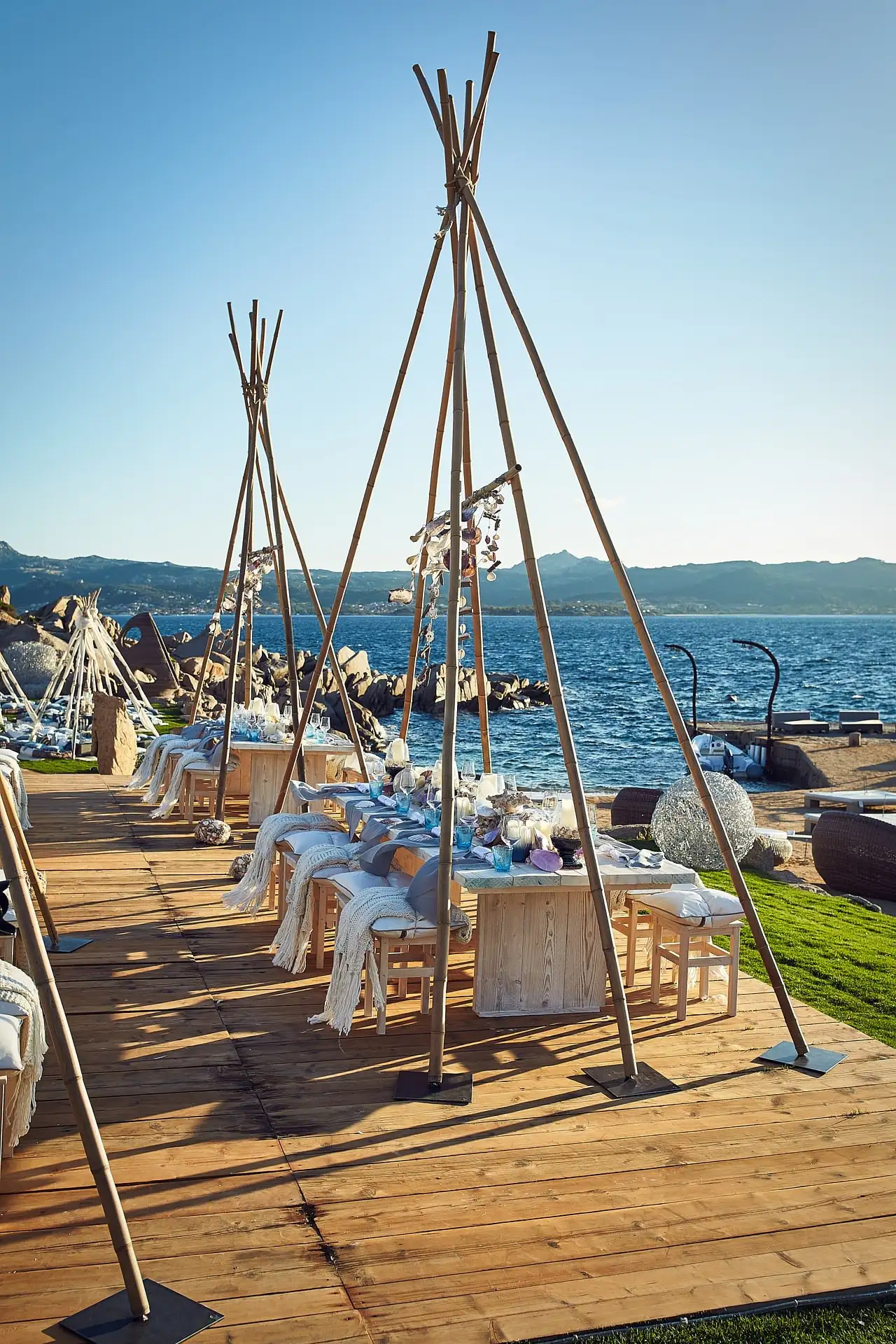 perfect sardinia beach party