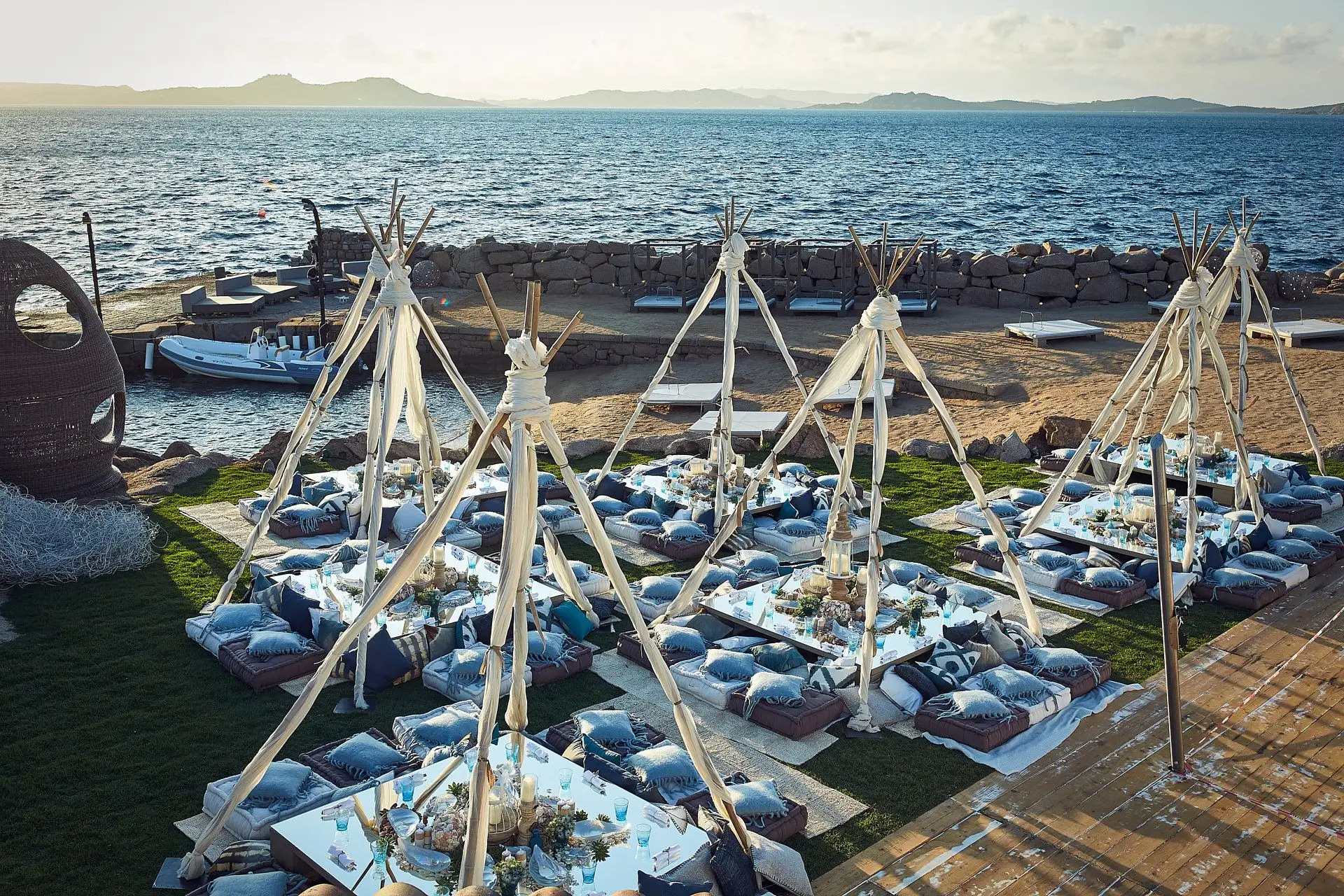 perfect sardinia beach party