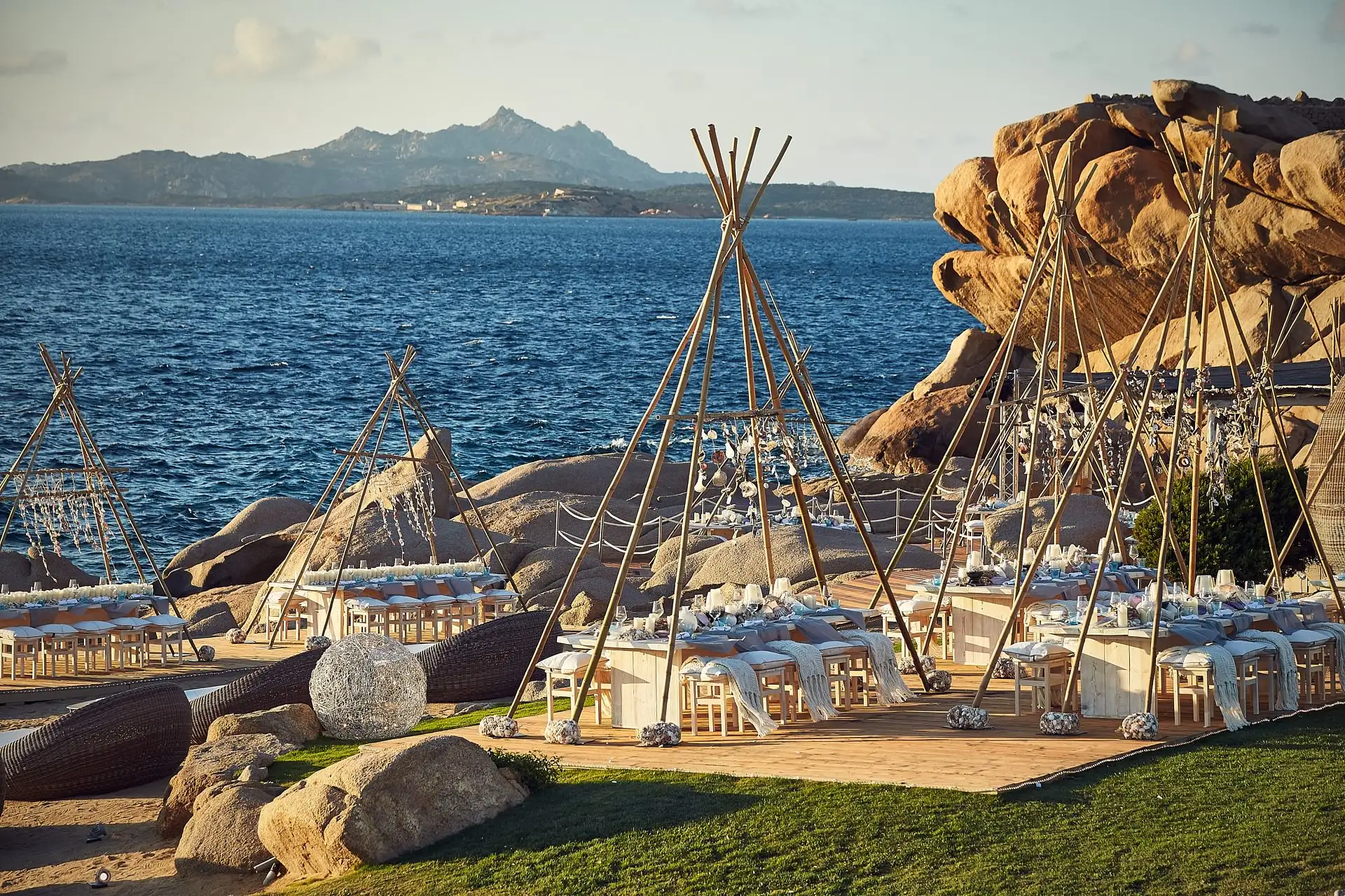 perfect sardinia beach party