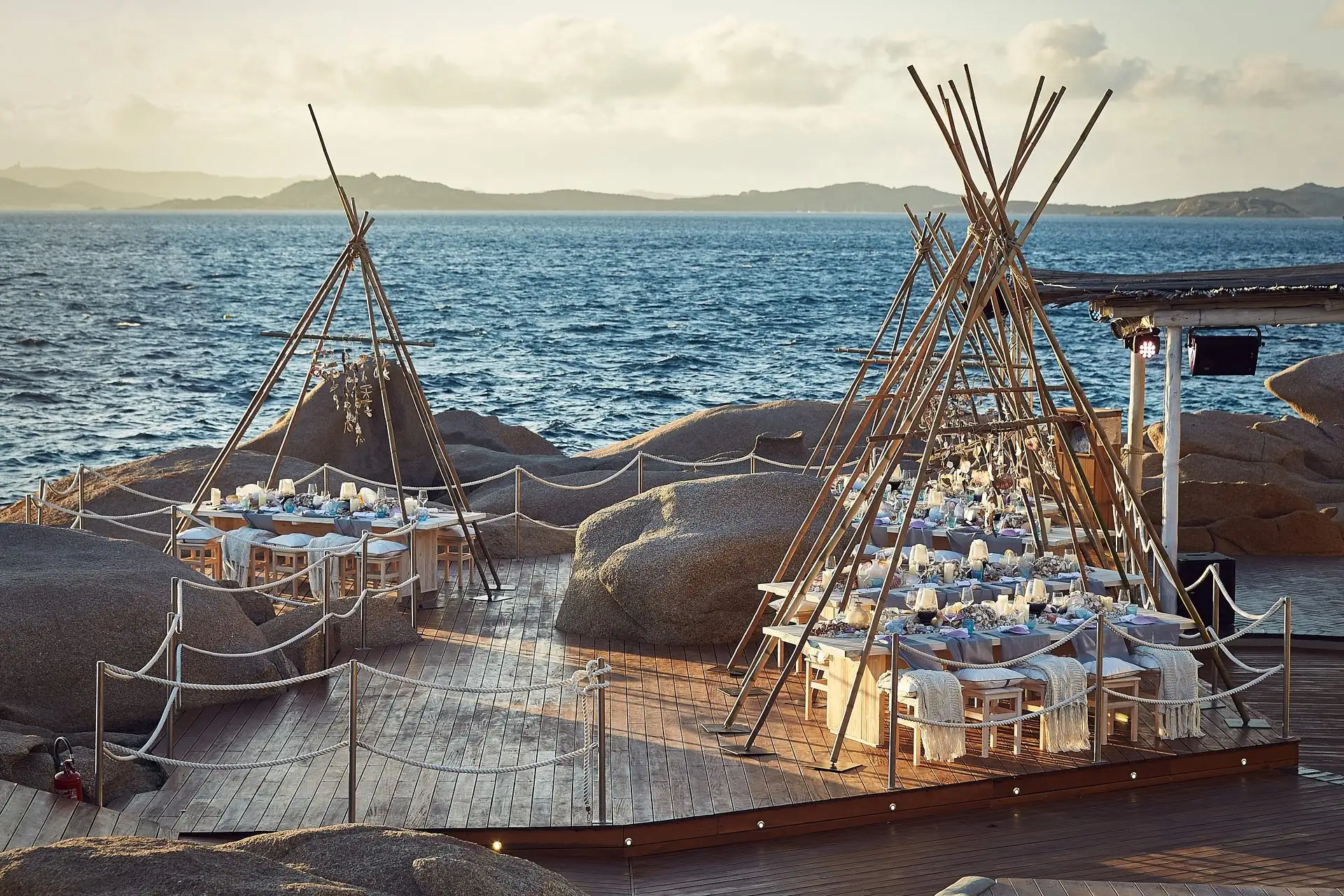 perfect sardinia beach party