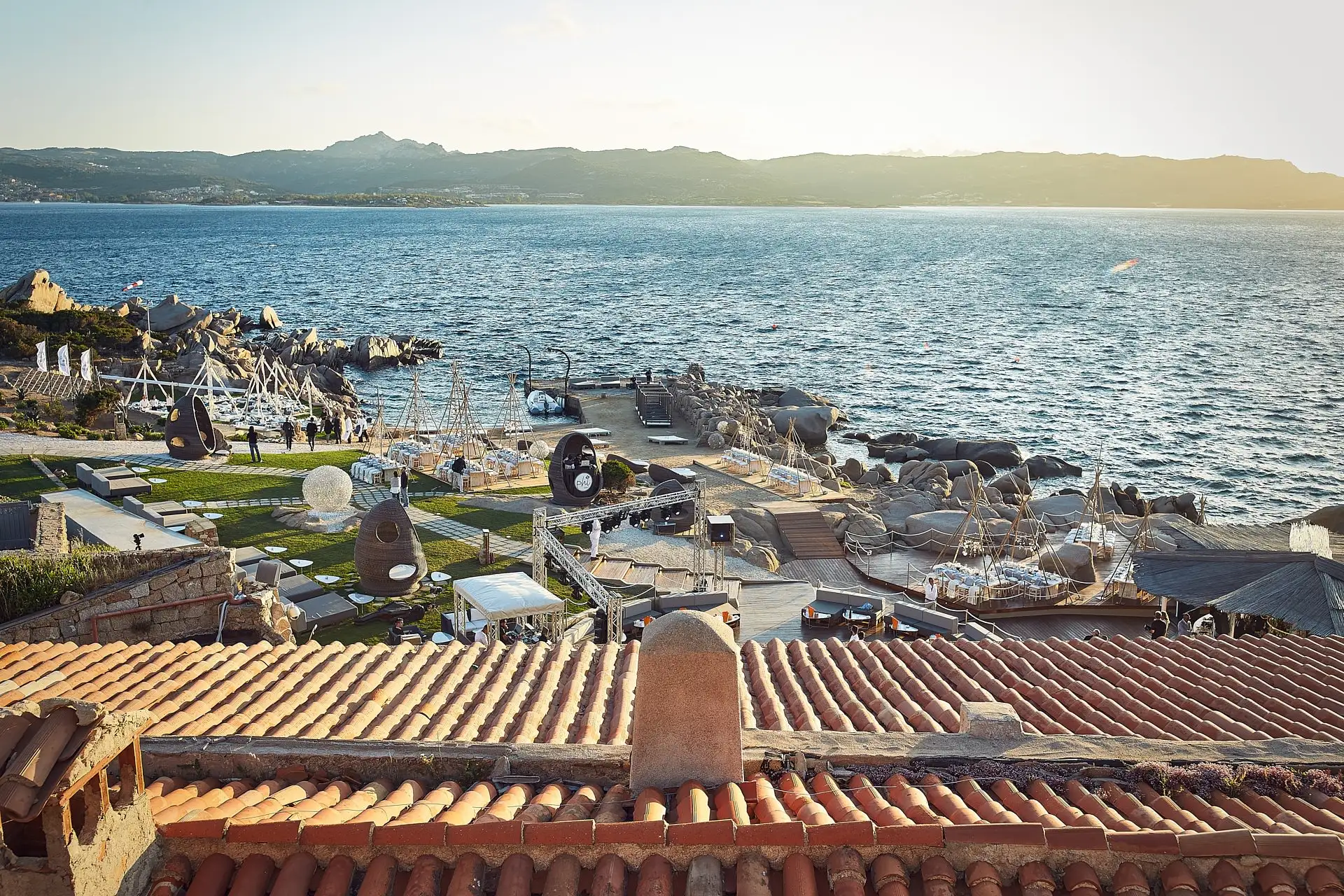 perfect sardinia beach party