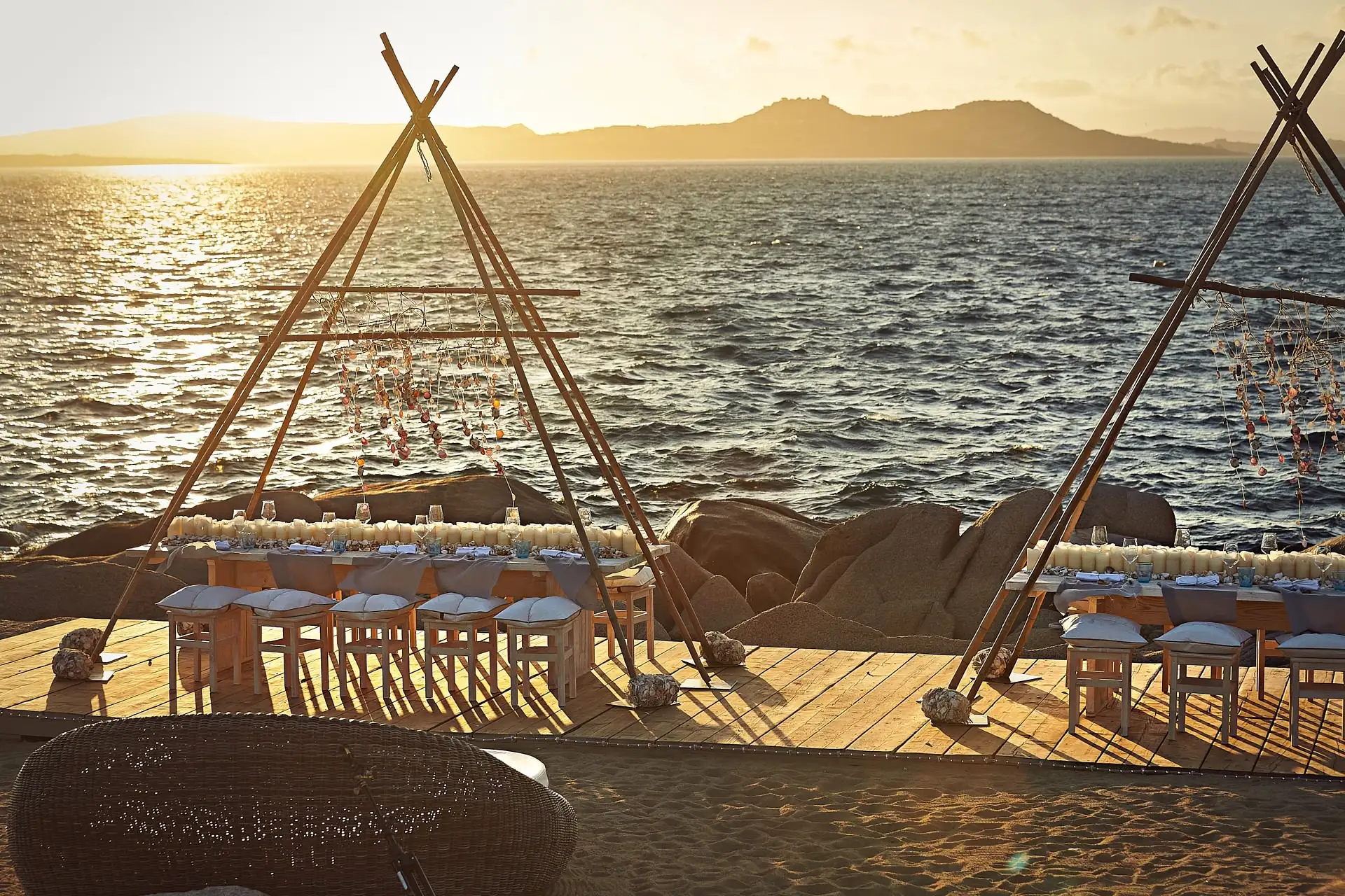 perfect sardinia beach party